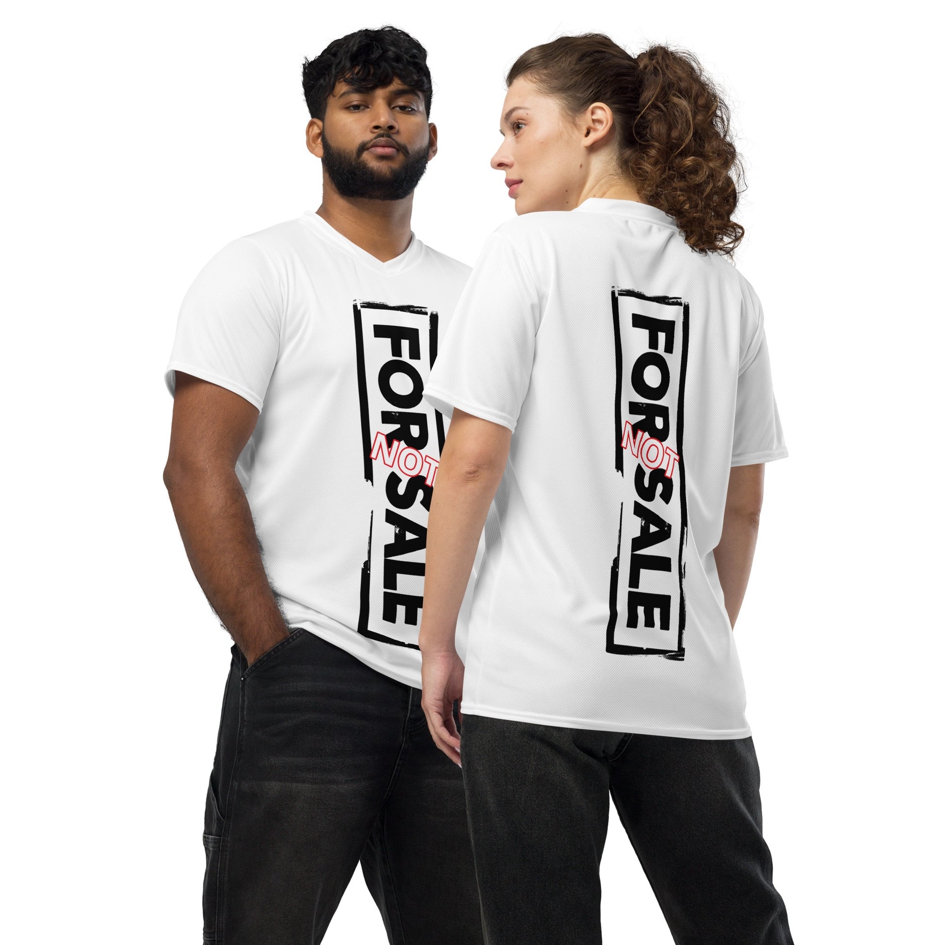 Not For Sale Black Stamp - Unisex Sports Jersey - iSAW Company