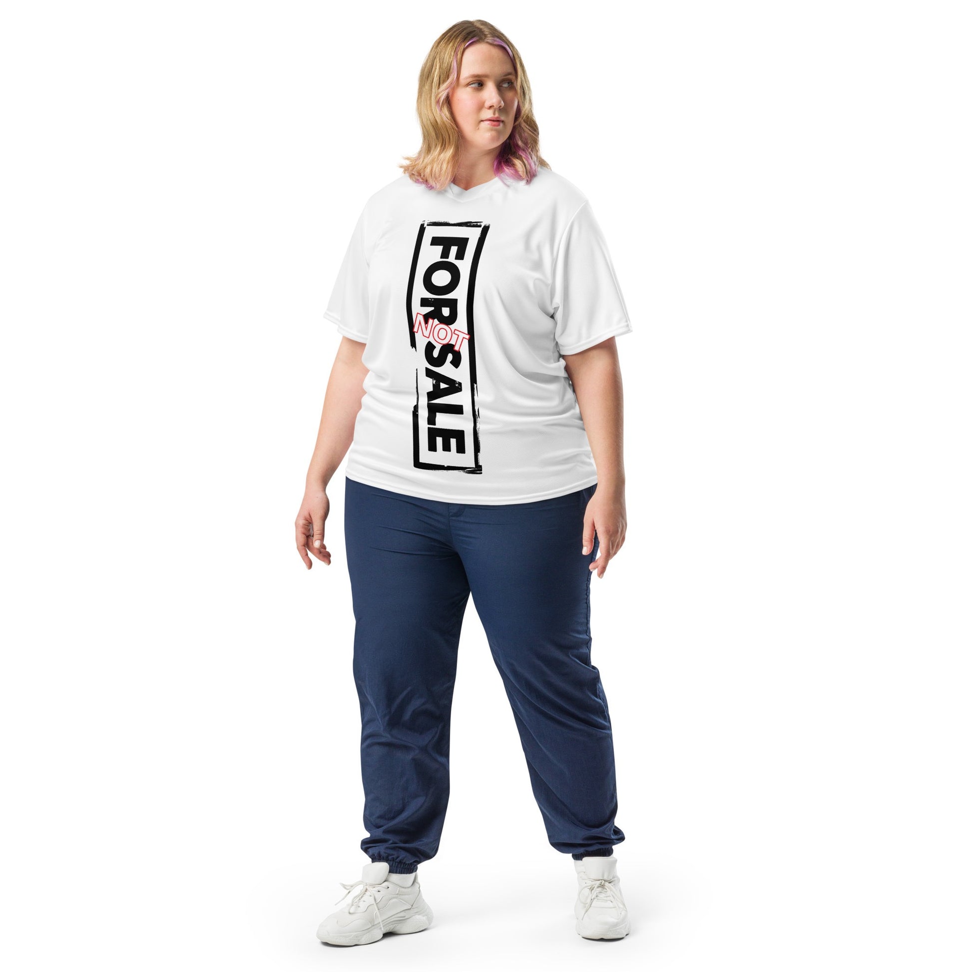 Not For Sale Black Stamp - Unisex Sports Jersey - iSAW Company