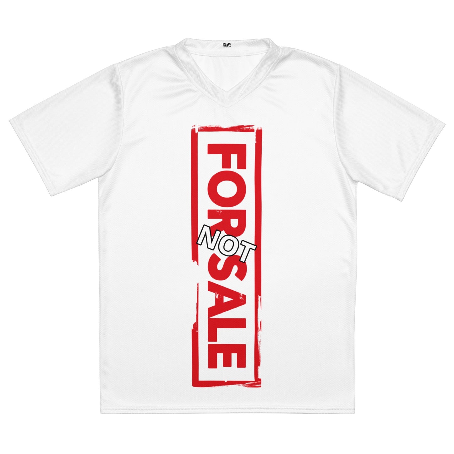 Not For Sale Red Stamp - Unisex Sports Jersey - iSAW Company