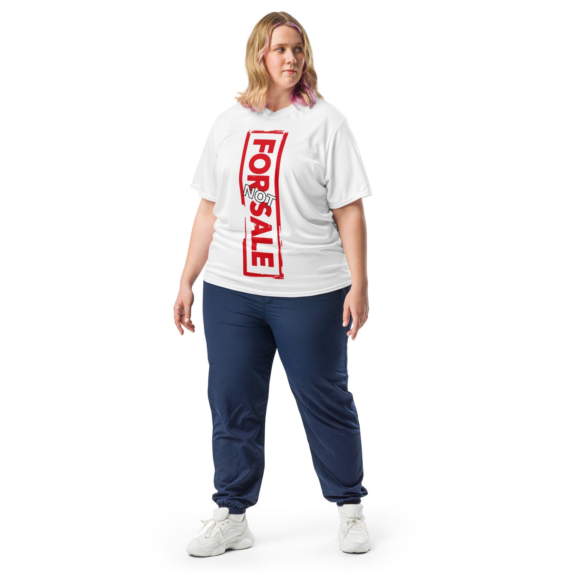 Not For Sale Red Stamp - Unisex Sports Jersey - iSAW Company