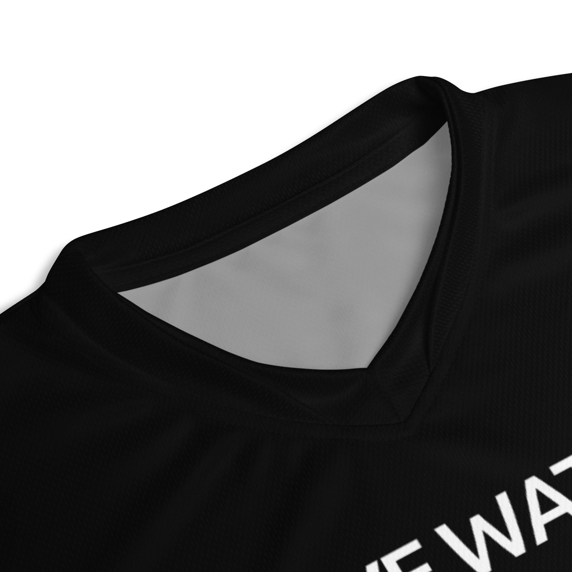 Save Water Give Me Wine - Womens Black Sports Jersey - iSAW Company