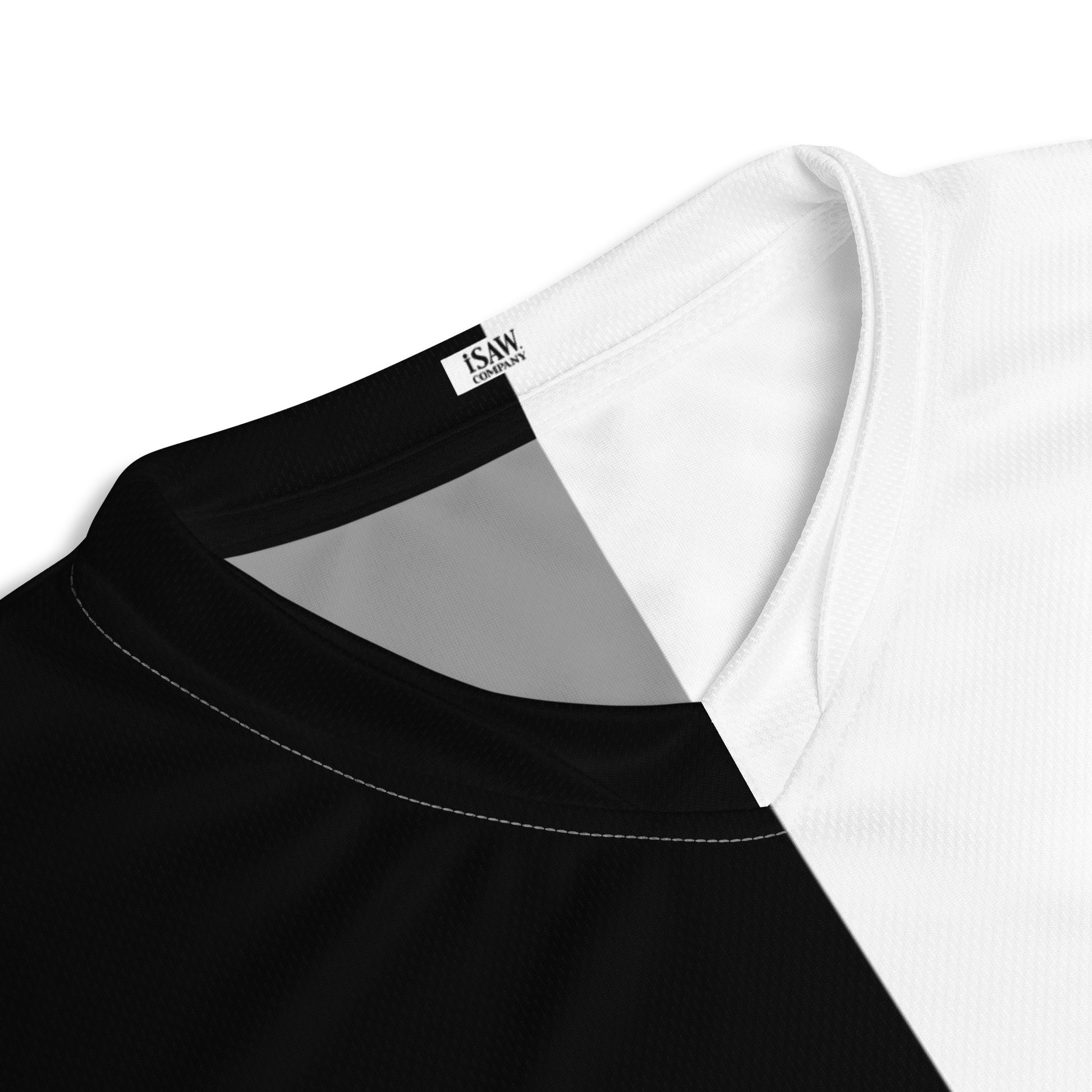 Half Black Half White - Unisex Sports Jersey - iSAW Company