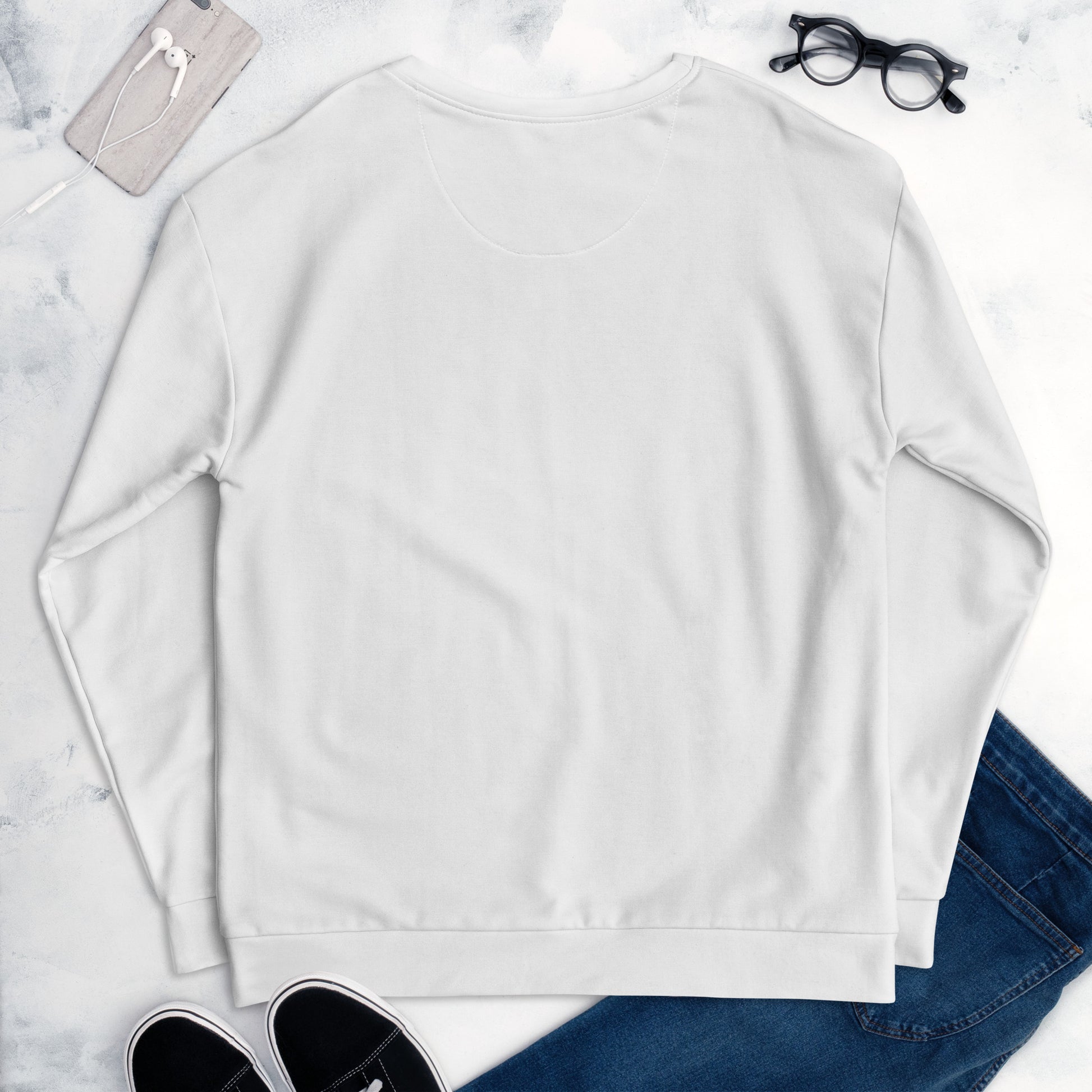 I Can Make Wine Disappear - Womens White Sweatshirt - iSAW Company