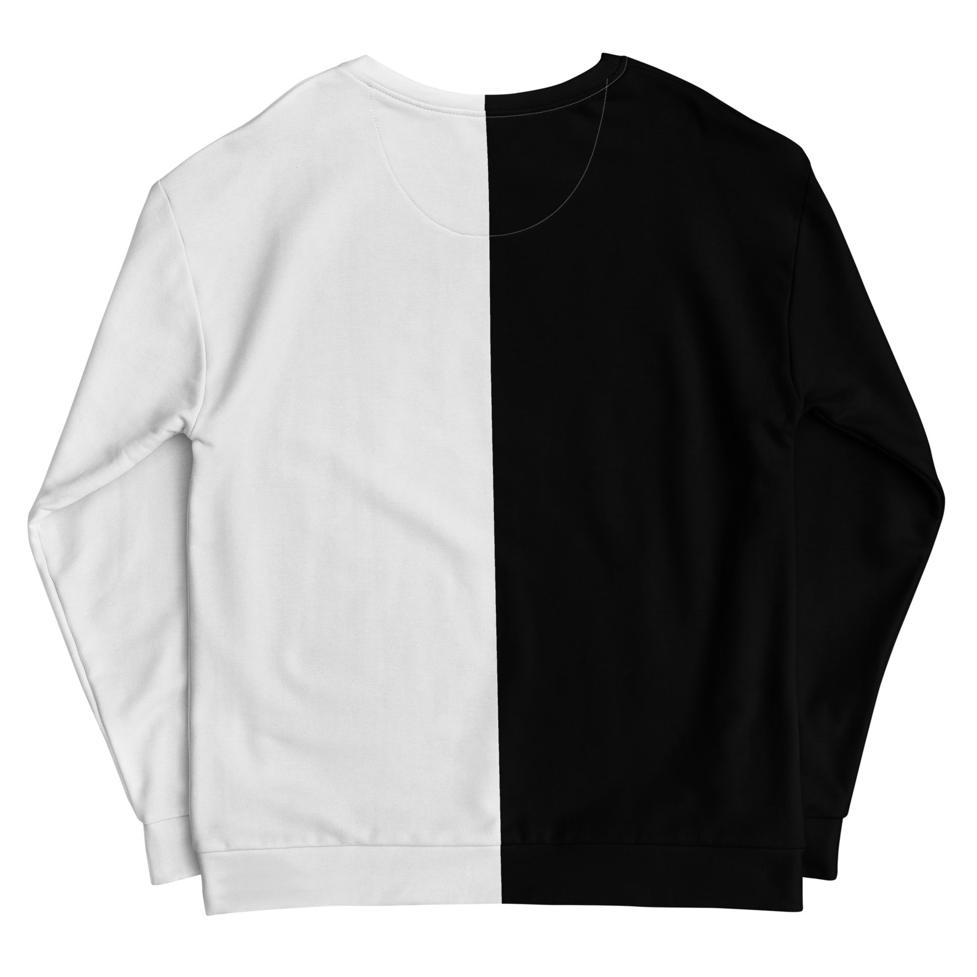 Half Black Half White - Unisex Sweatshirt - iSAW Company