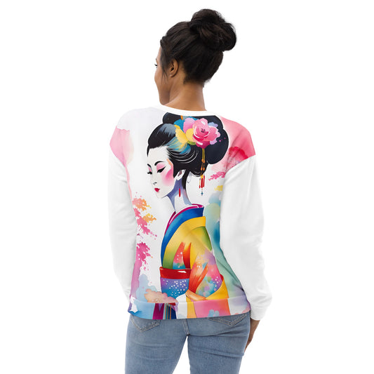 Geisha Girl - Womens Sweatshirt - iSAW Company