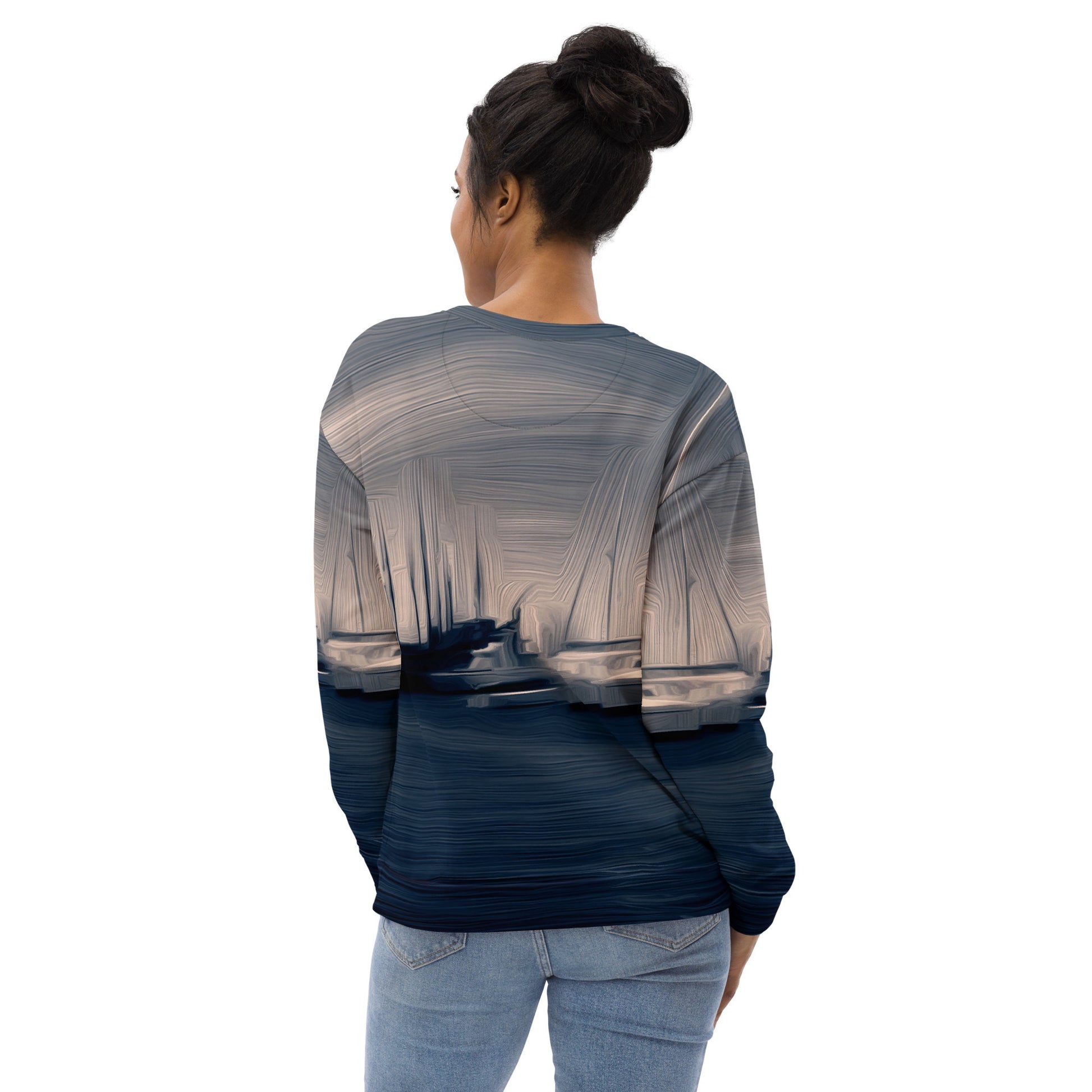 The Sleeping Yachts (at Sunrise) - Unisex Sweatshirt - iSAW Company