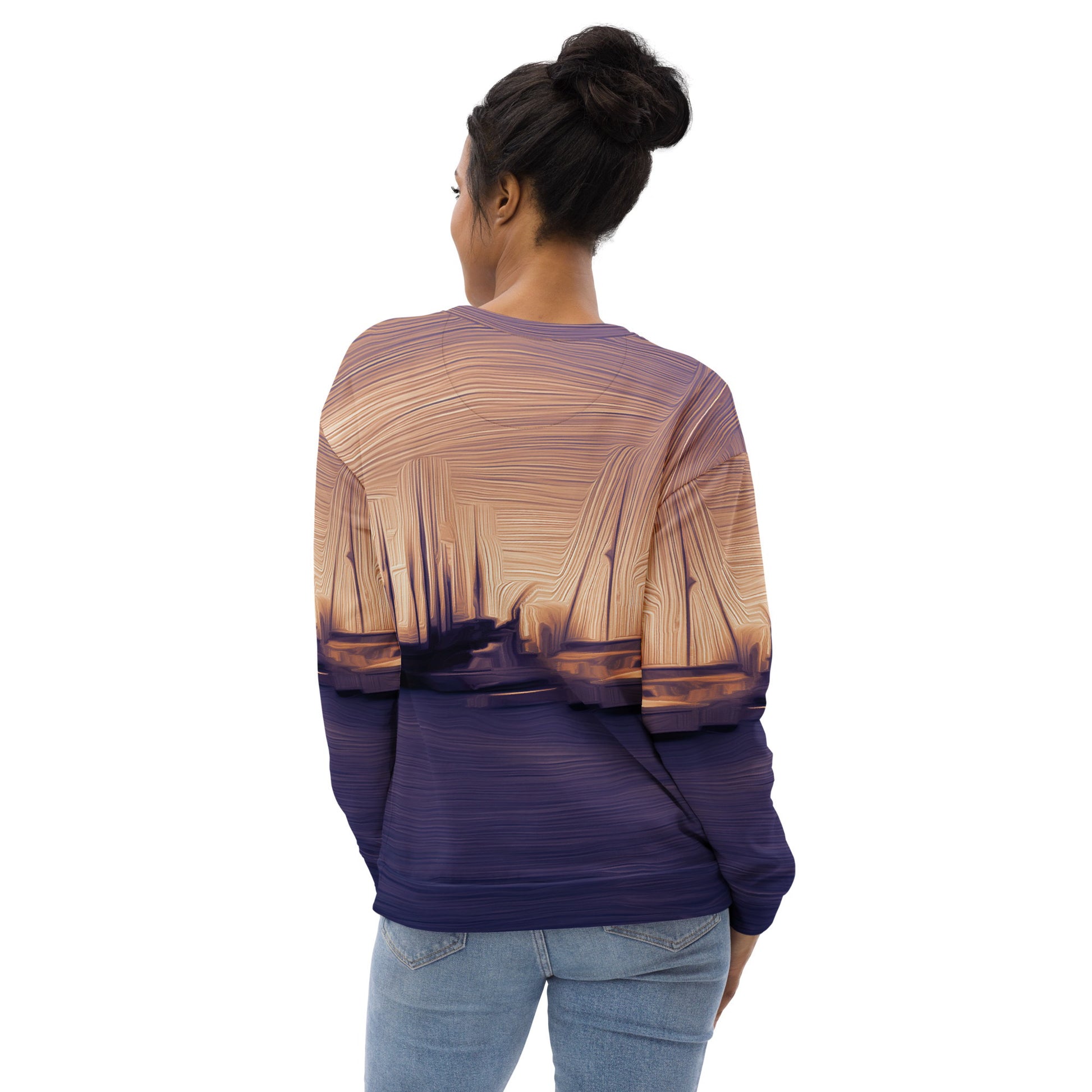 The Sleeping Yachts (at Sunset) - Unisex Sweatshirt - iSAW Company