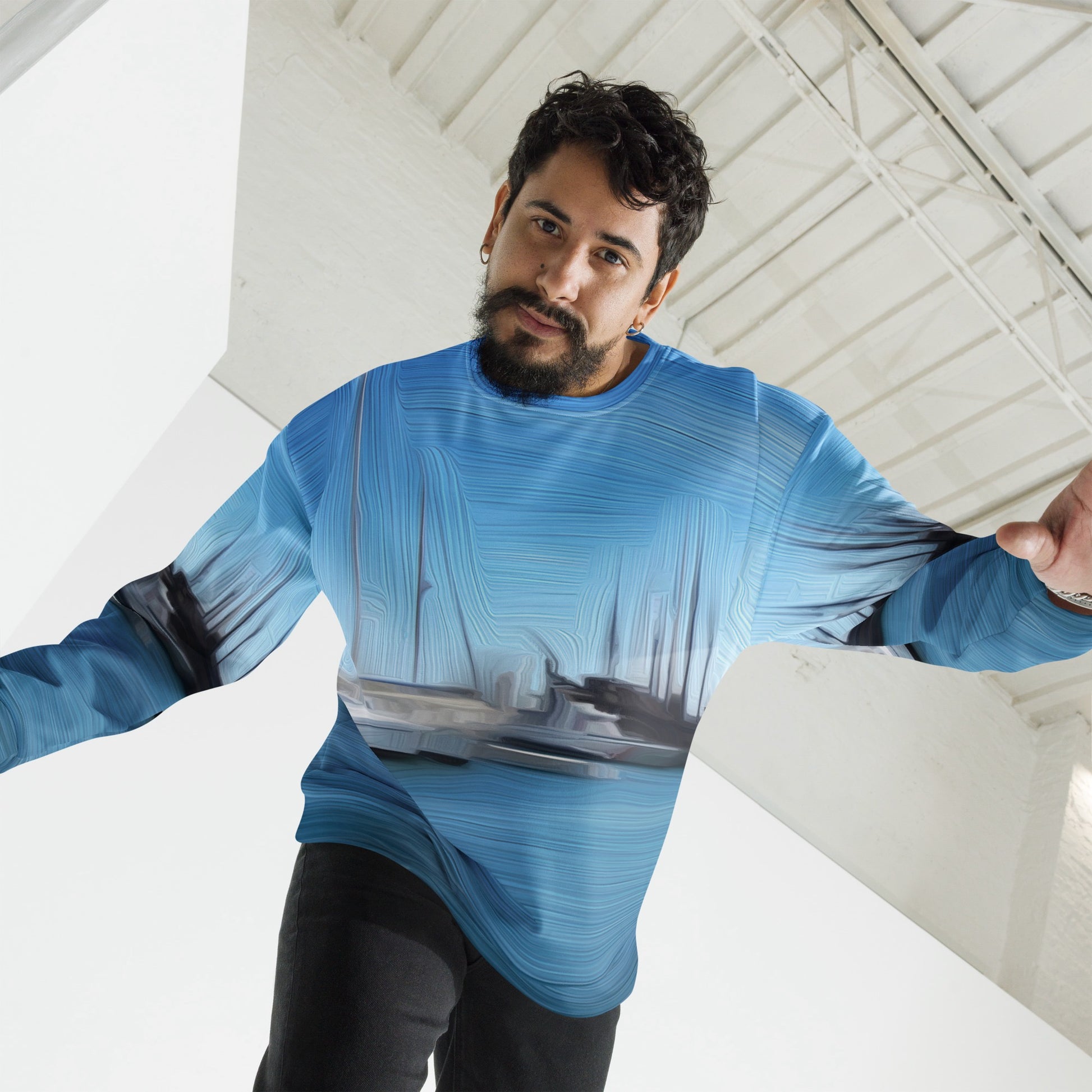 The Sleeping Yachts (at Morning) - Unisex Sweatshirt - iSAW Company