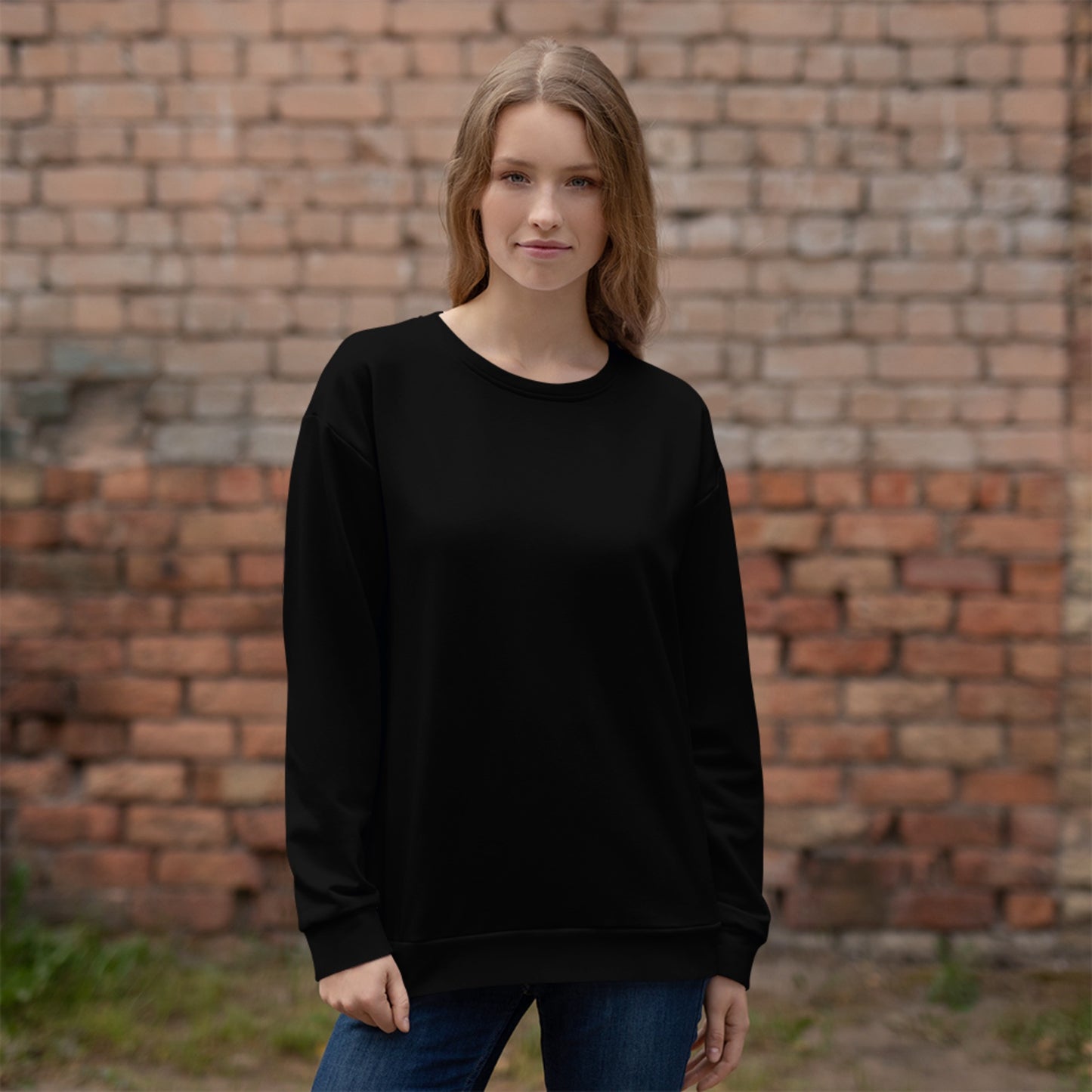 iSAW Unisex Black Sweatshirt - iSAW Company