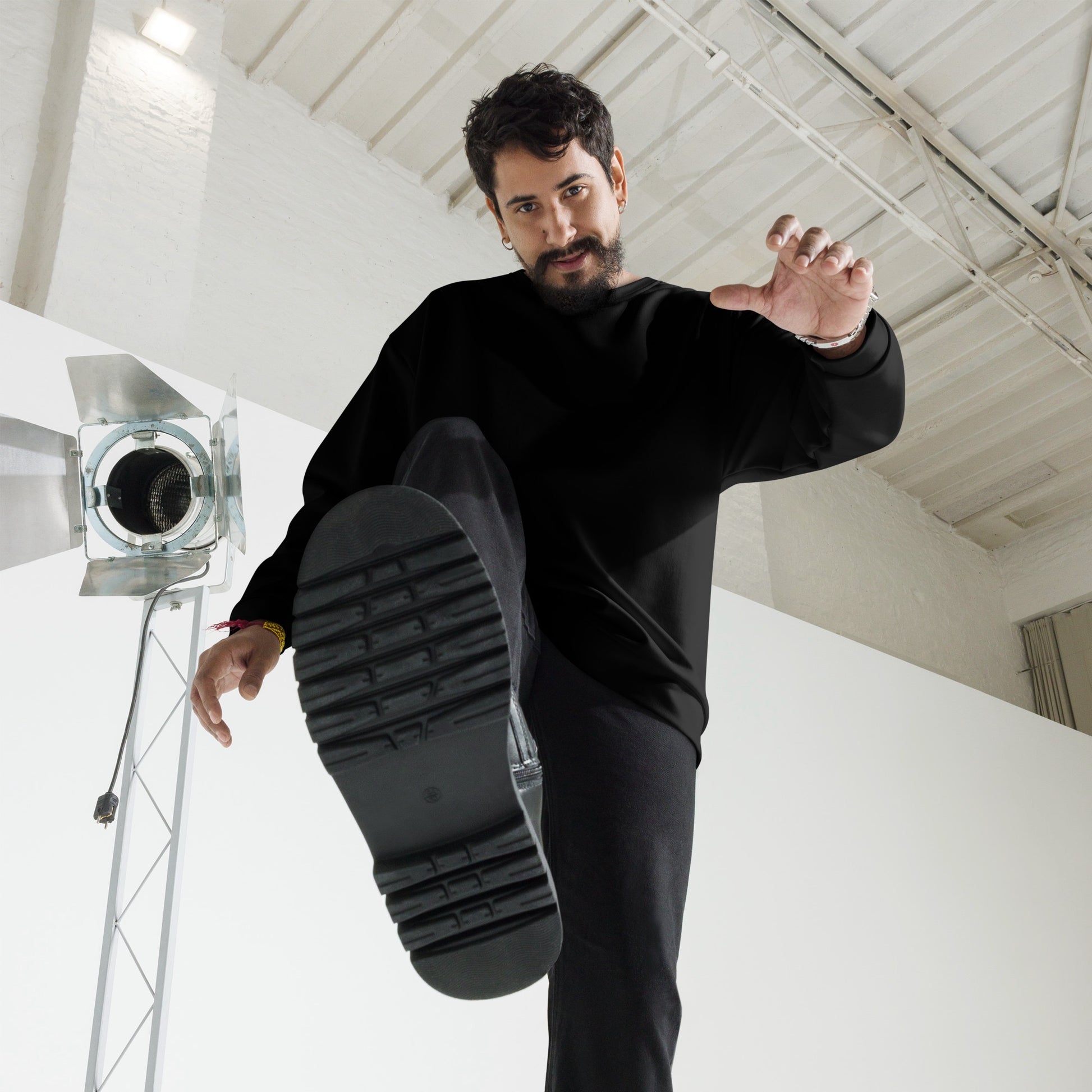 iSAW Unisex Black Sweatshirt - iSAW Company