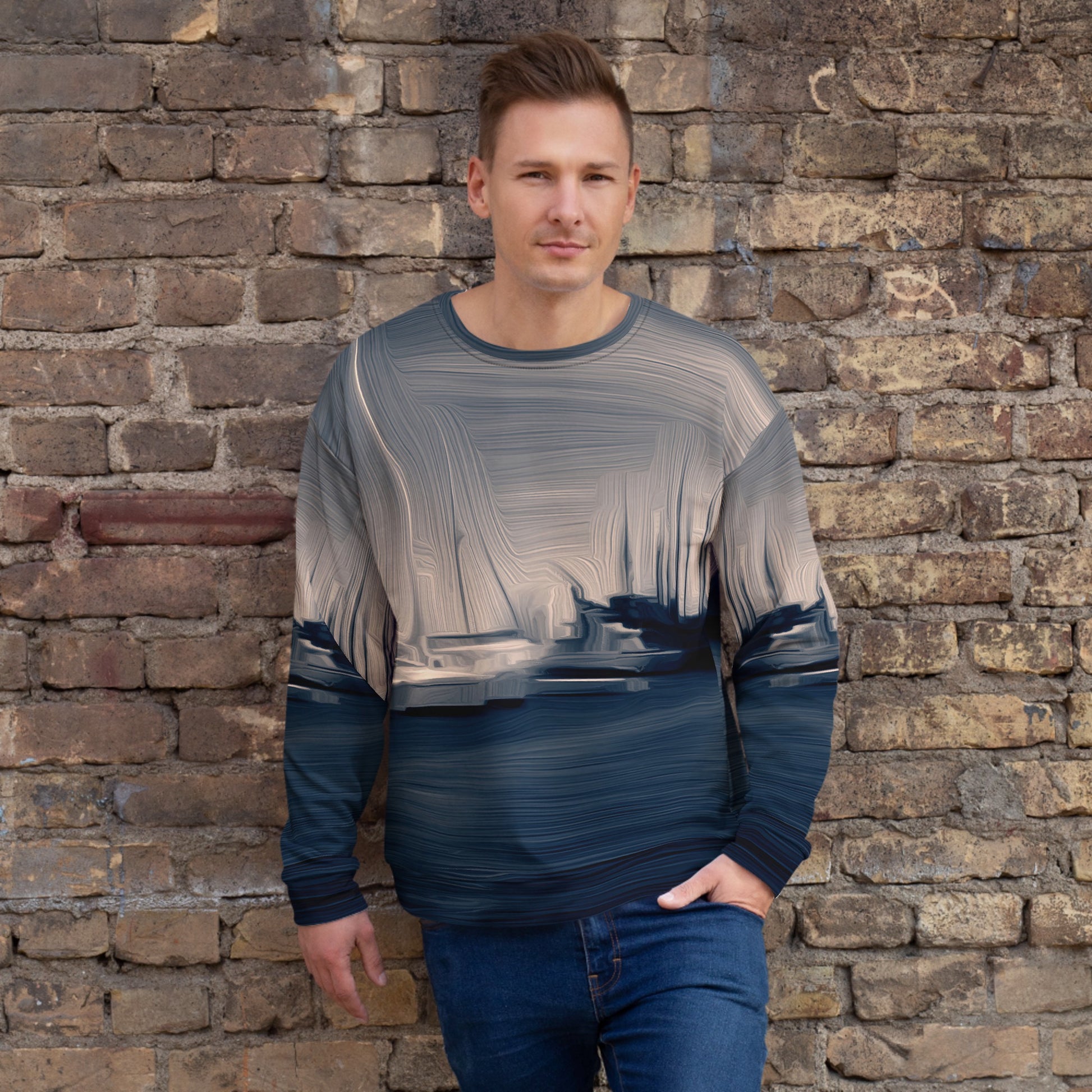 The Sleeping Yachts (at Sunrise) - Unisex Sweatshirt - iSAW Company
