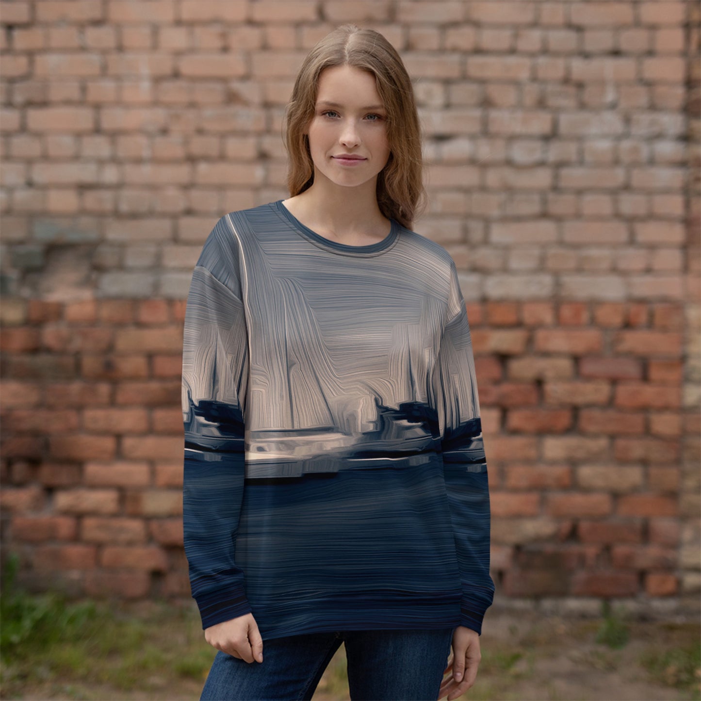 The Sleeping Yachts (at Sunrise) - Unisex Sweatshirt - iSAW Company