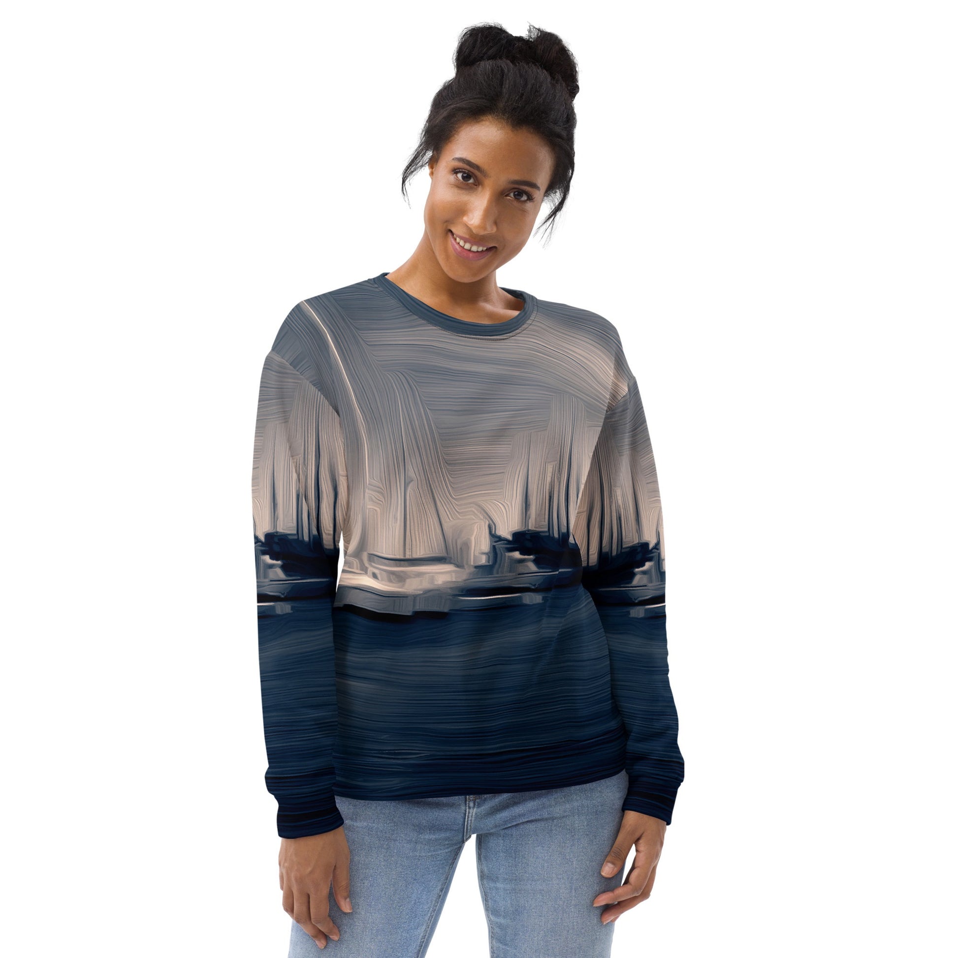 The Sleeping Yachts (at Sunrise) - Unisex Sweatshirt - iSAW Company