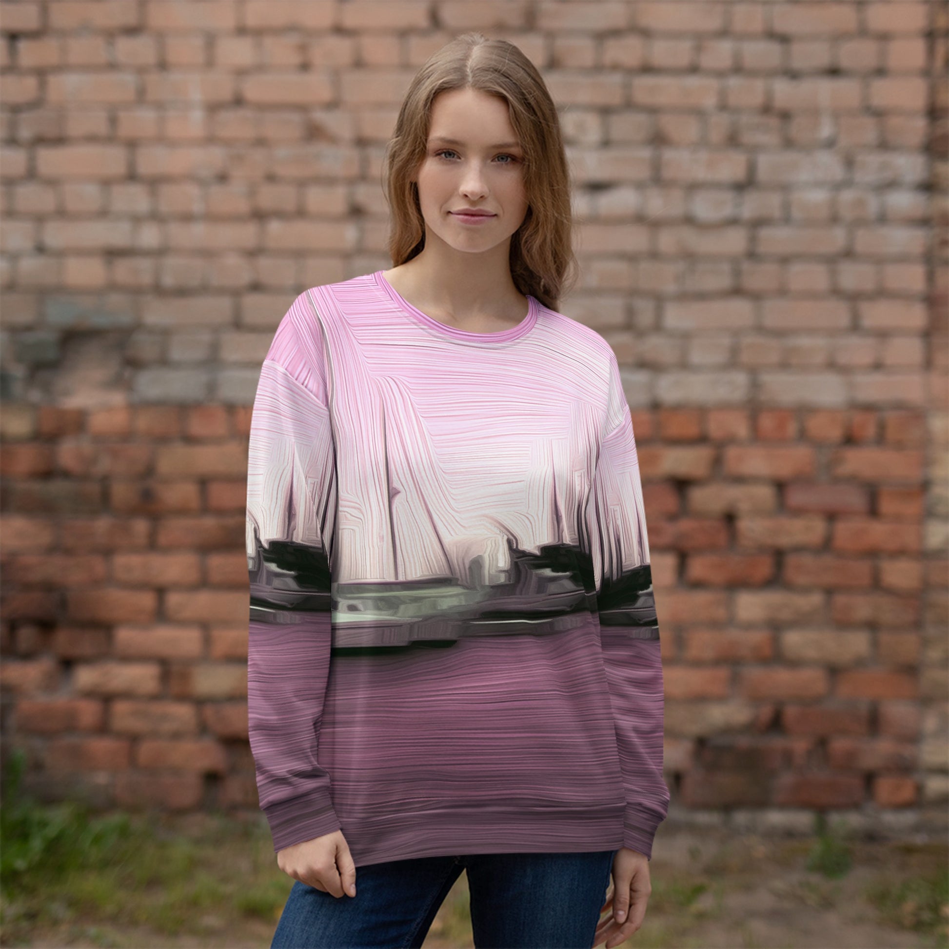 The Sleeping Yachts (at Evening) - Unisex Sweatshirt - iSAW Company