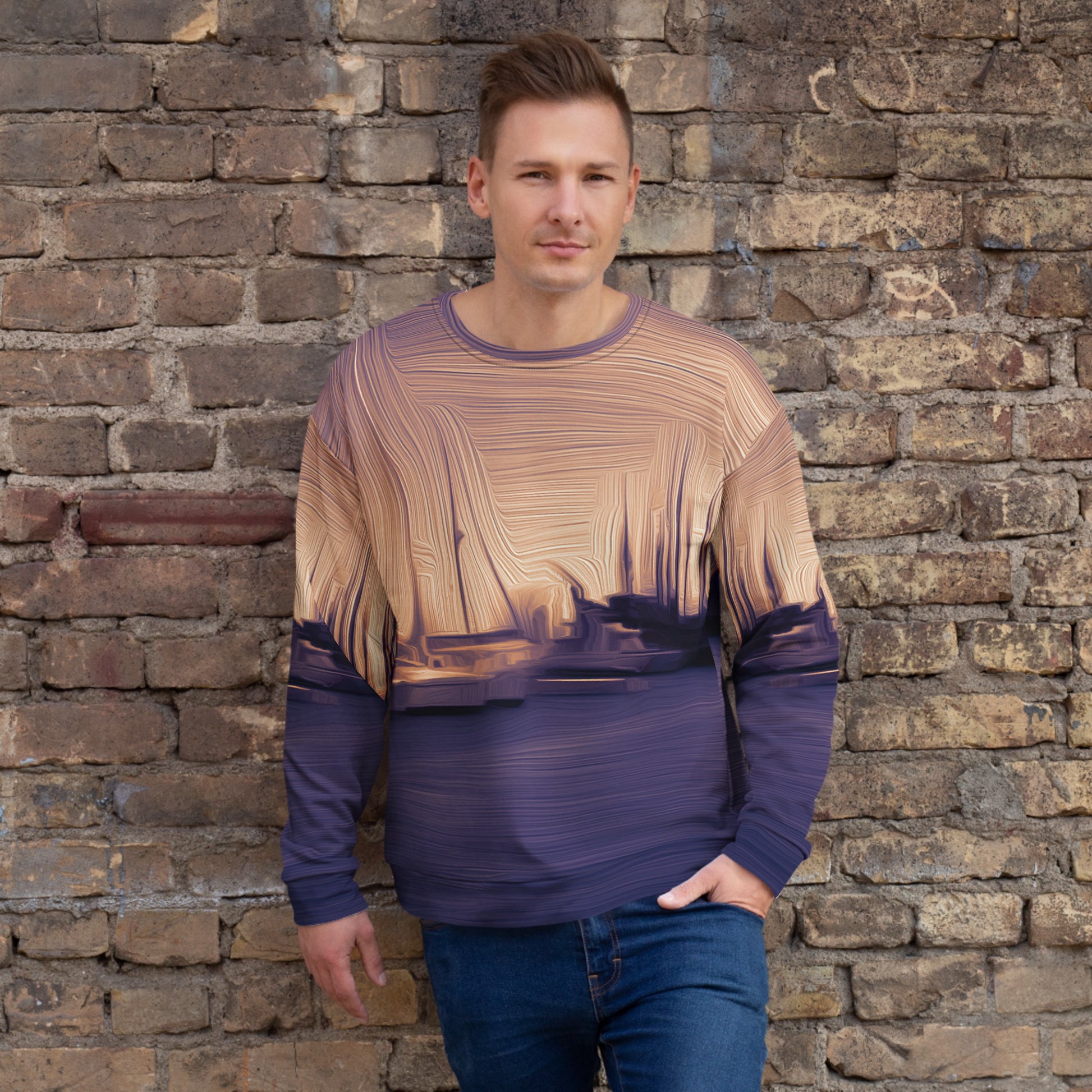 The Sleeping Yachts (at Sunset) - Unisex Sweatshirt - iSAW Company