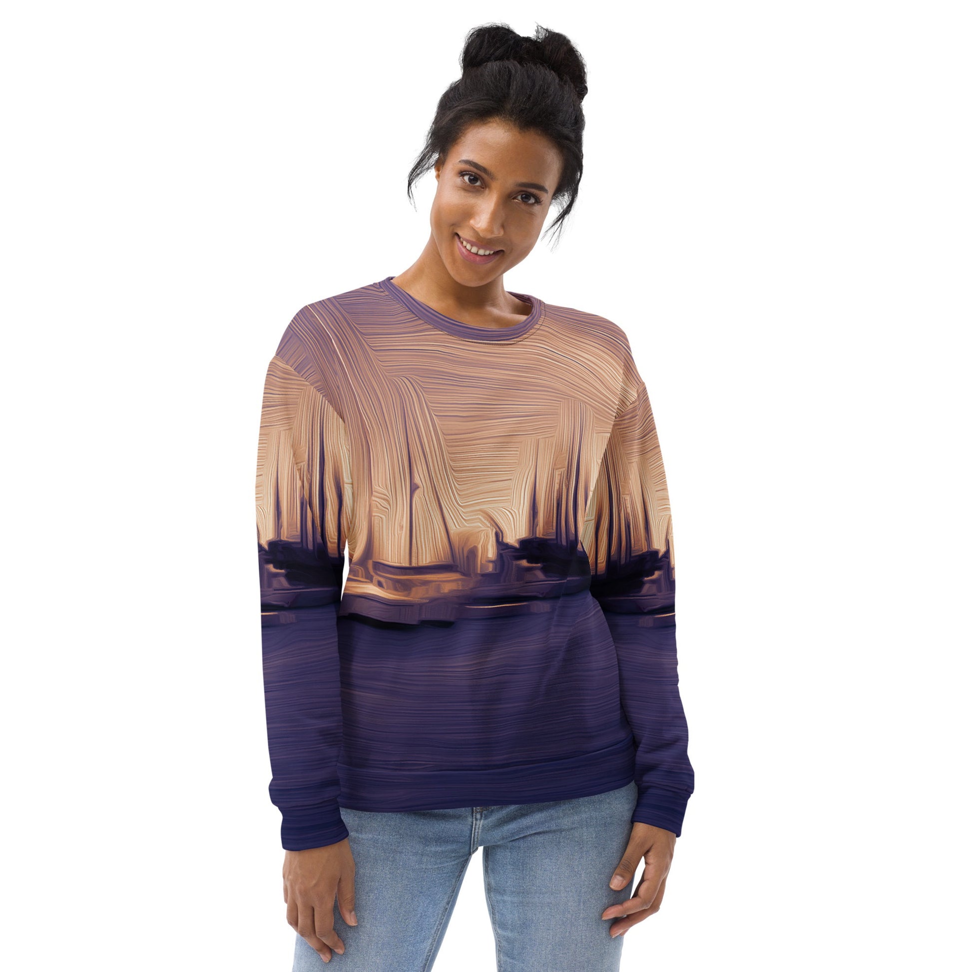The Sleeping Yachts (at Sunset) - Unisex Sweatshirt - iSAW Company