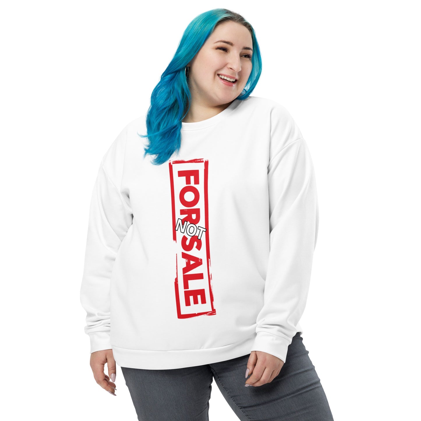 Not For Sale Red Stamp - Unisex Sweatshirt - iSAW Company