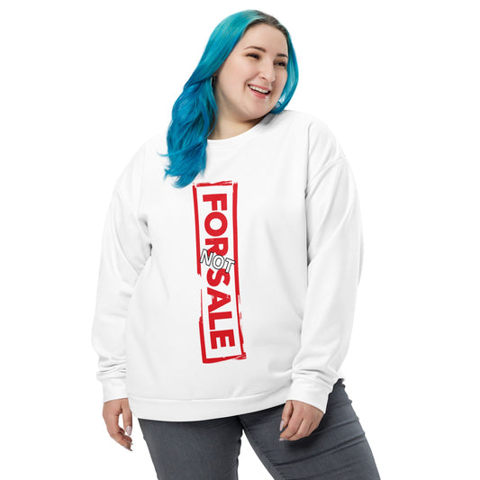 Not For Sale Red Stamp - Unisex Sweatshirt - iSAW Company