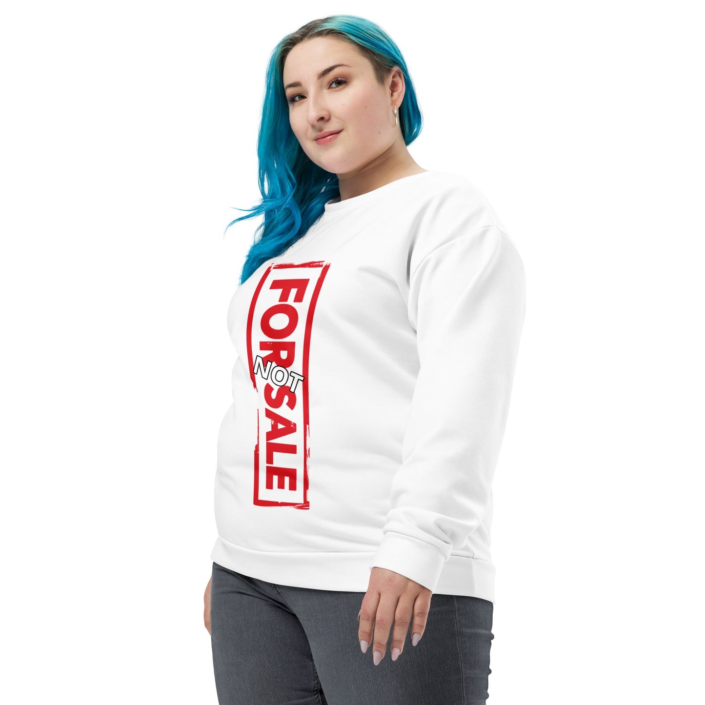 Not For Sale Red Stamp - Unisex Sweatshirt - iSAW Company