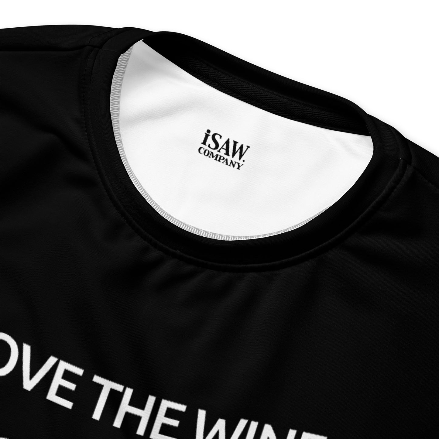 Love The Wine You're With - Womens Black Sweatshirt