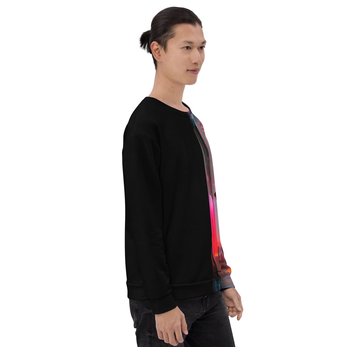 Half Black Half Báijiǔ - Unisex Sweatshirt - iSAW Company