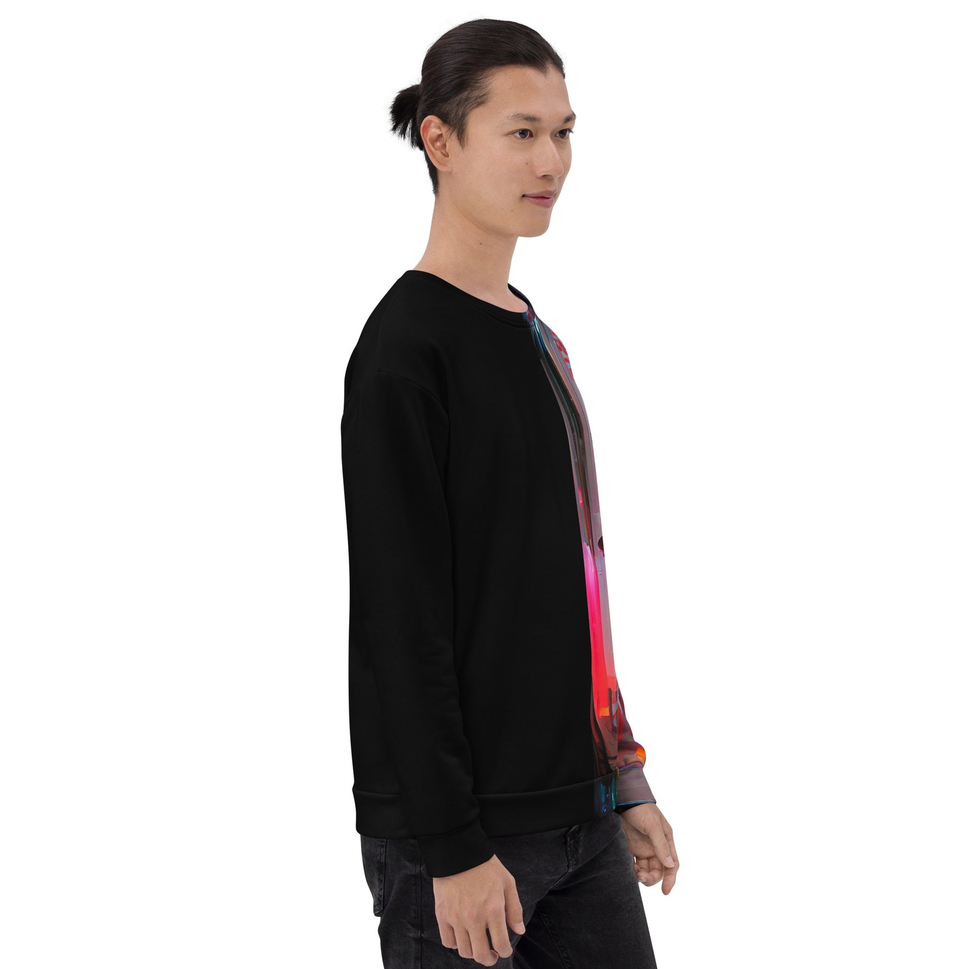 Half Black Half Báijiǔ - Unisex Sweatshirt - iSAW Company