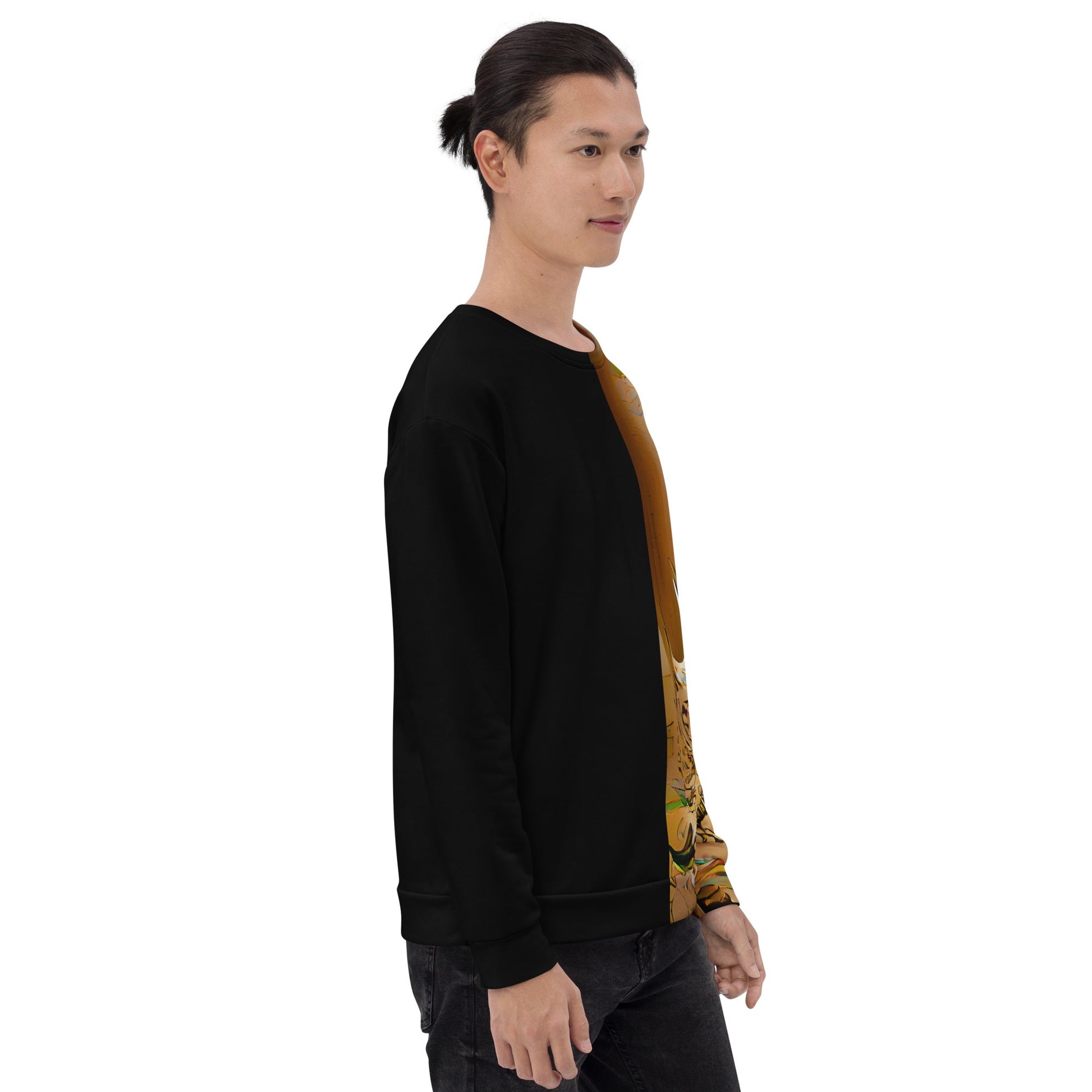 Half Black Half Gāolàng - Unisex Sweatshirt - iSAW Company