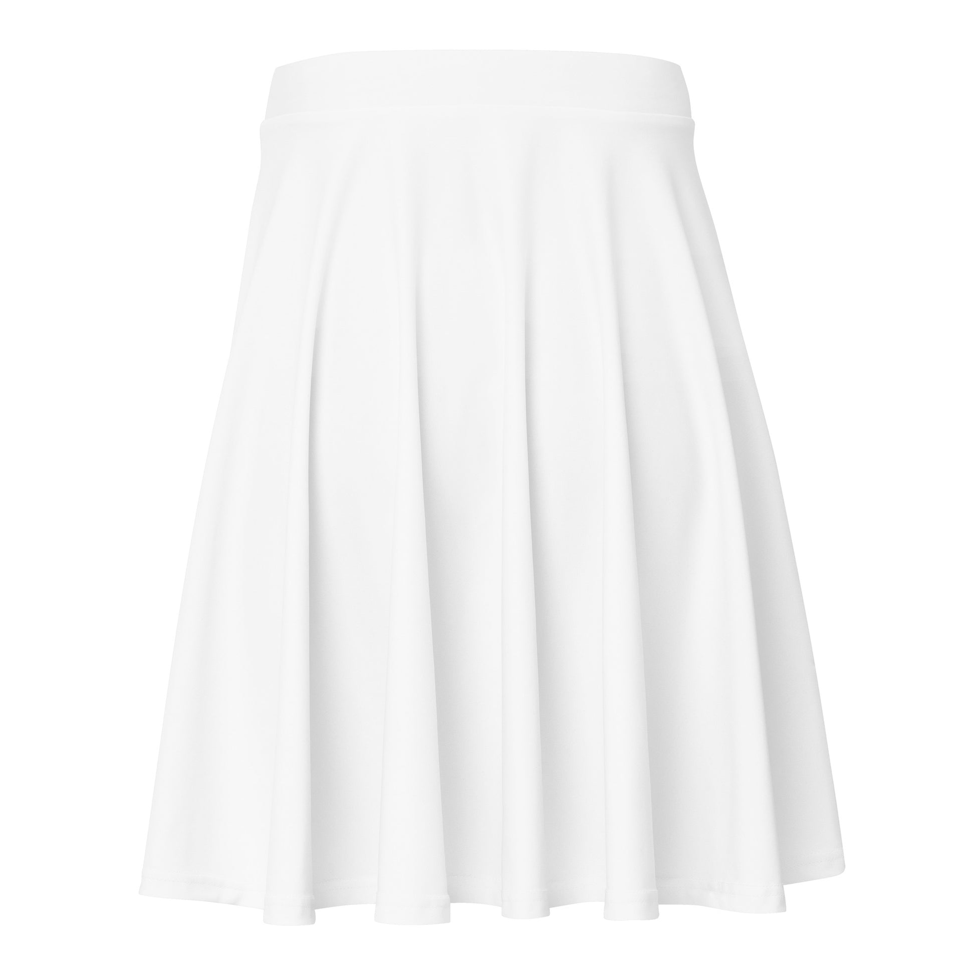 iSAW Womens White Skater Skirt - iSAW Company