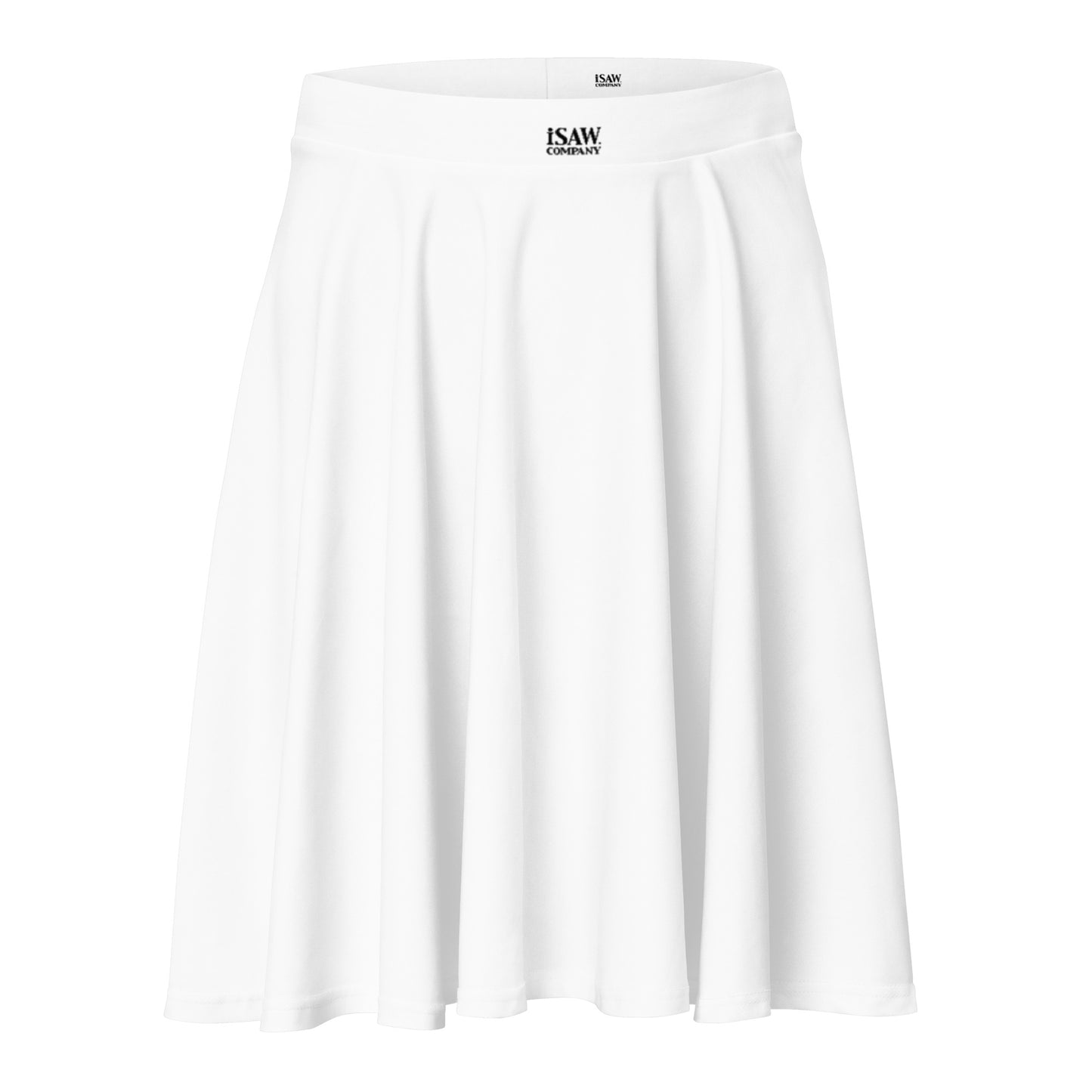 iSAW Womens White Skater Skirt - iSAW Company