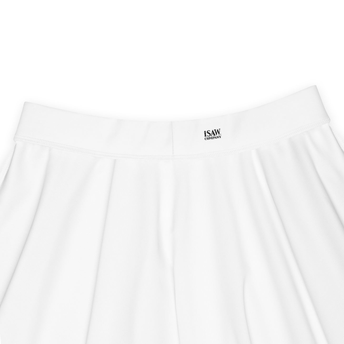 iSAW Womens White Skater Skirt - iSAW Company