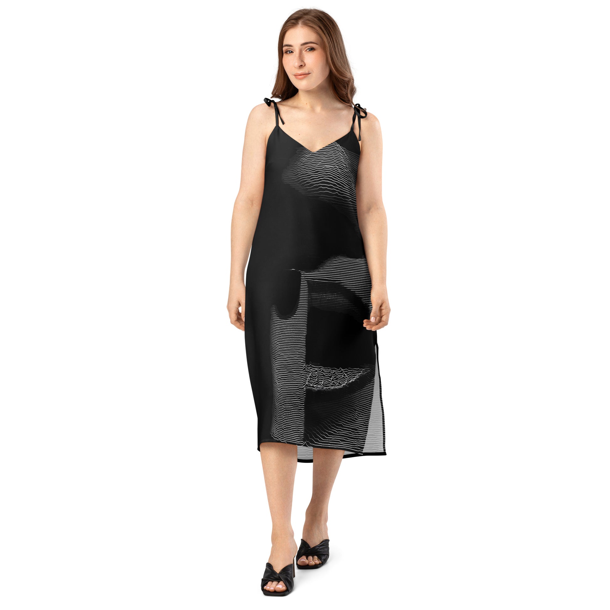 Shhh! - Womens Chiffon Slip Dress - iSAW Company XS Shhh! - Womens Chiffon Slip Dress - iSAW Company XS
