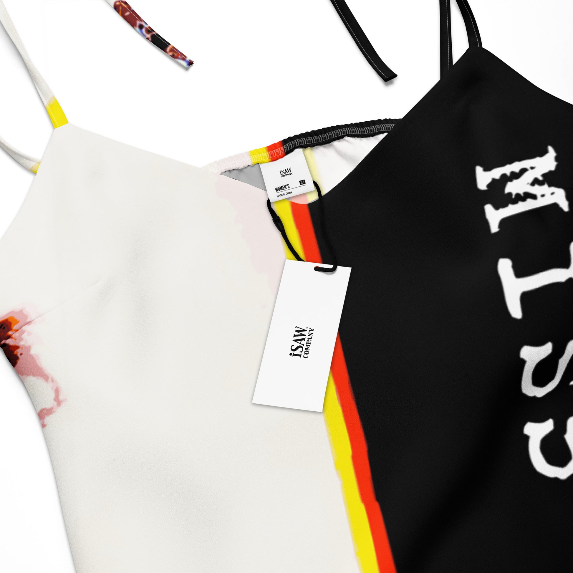 Miss Talk A Lot - Womens Tie - Strap Chiffon Slip Dress - iSAW Company