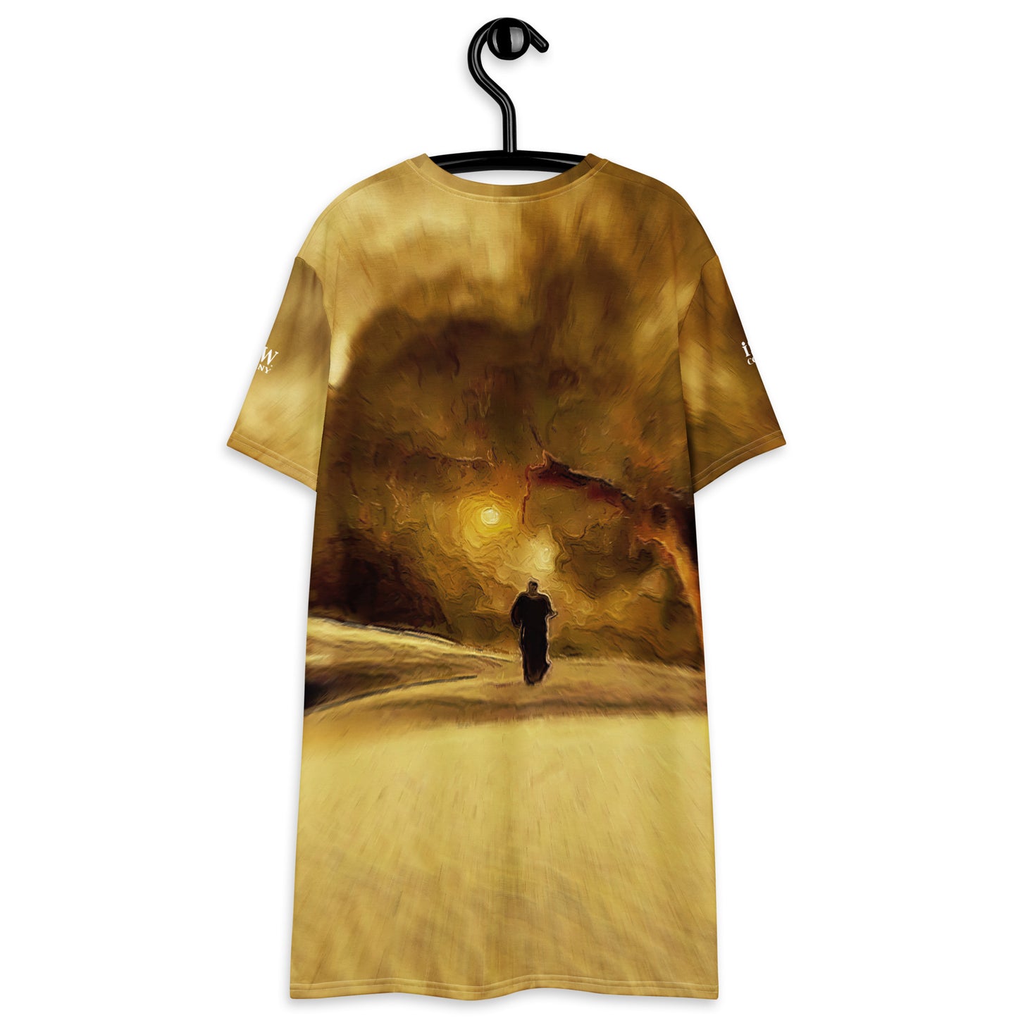 Eye Of The Sand Storm - Womens T-Shirt Dress