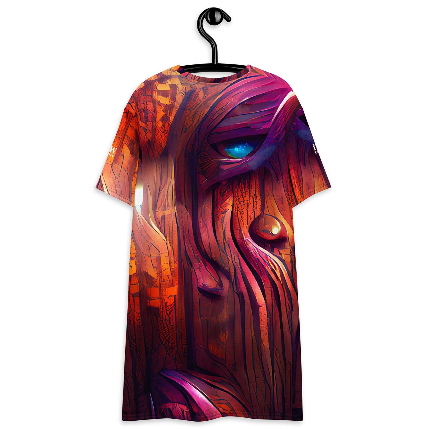 Hardwood - Womens T-Shirt Dress - iSAW Company