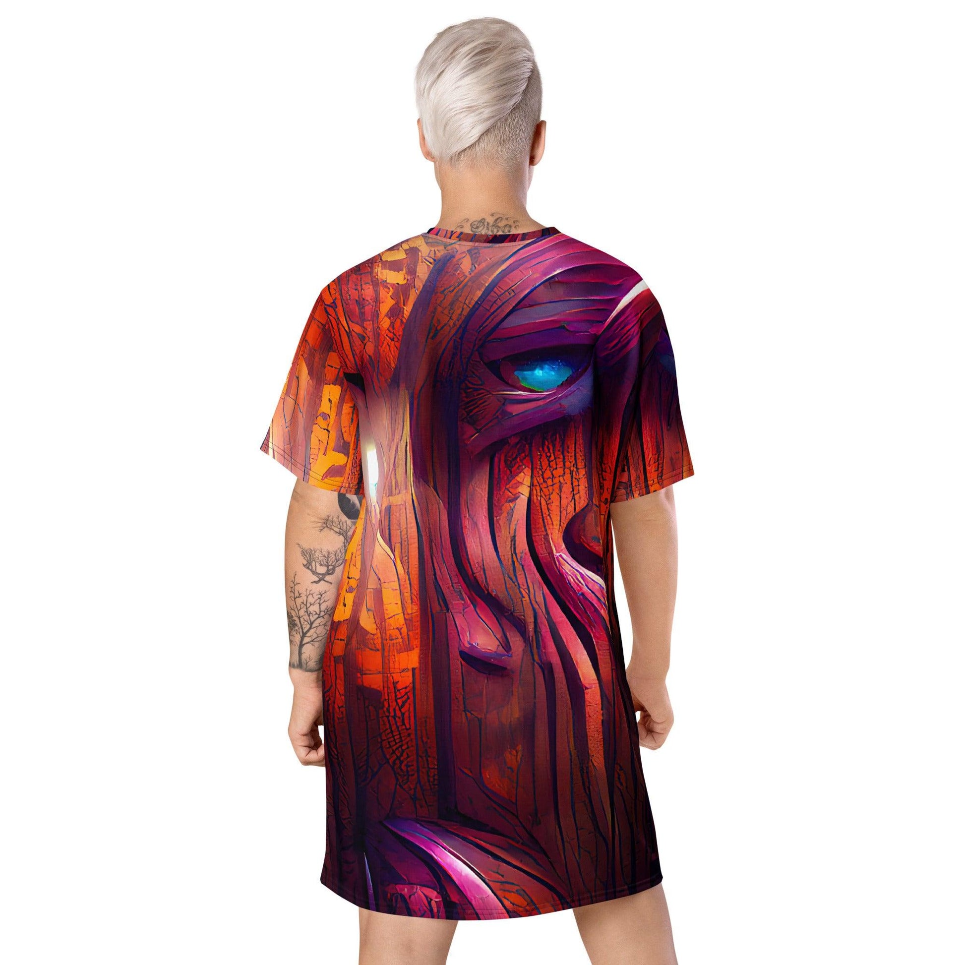 Hardwood - Womens T-Shirt Dress - iSAW Company