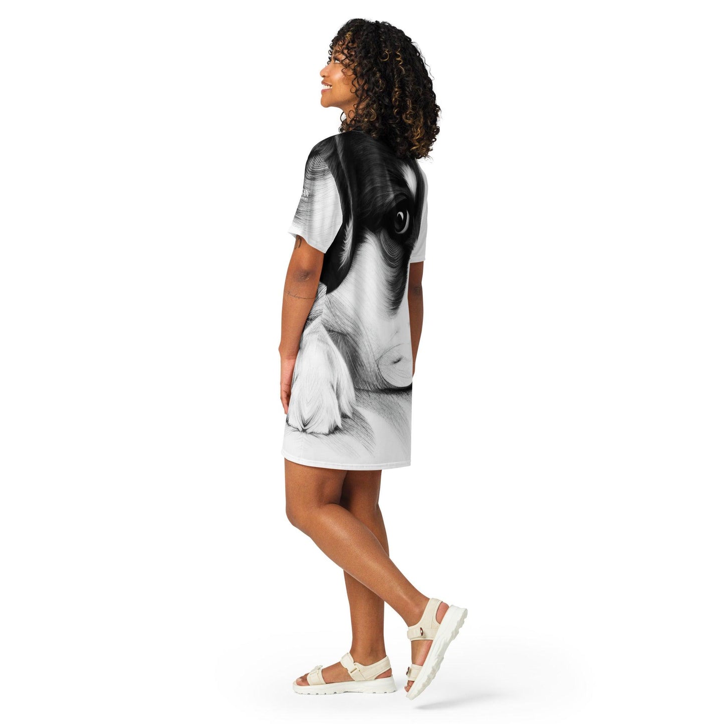 Puppy Love 3 - Womens T-Shirt Dress