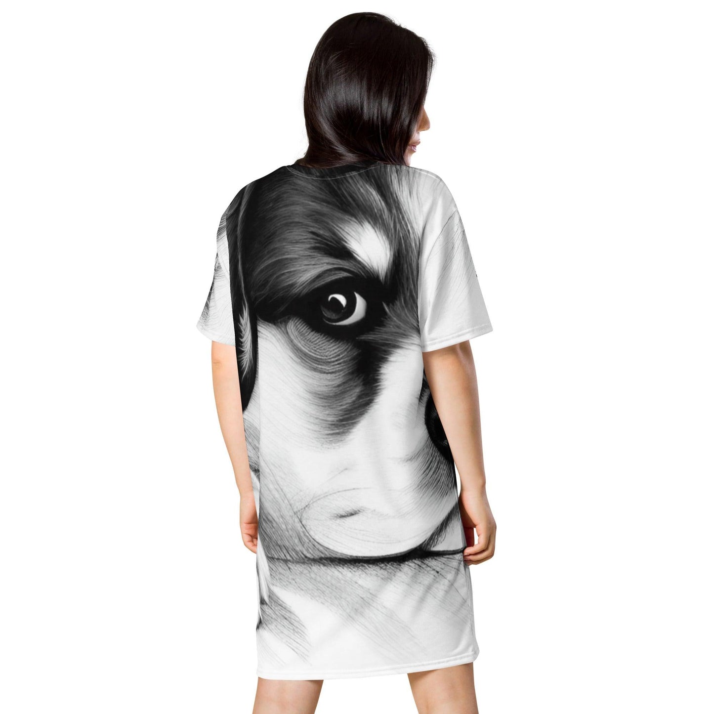 Puppy Love 3 - Womens T-Shirt Dress