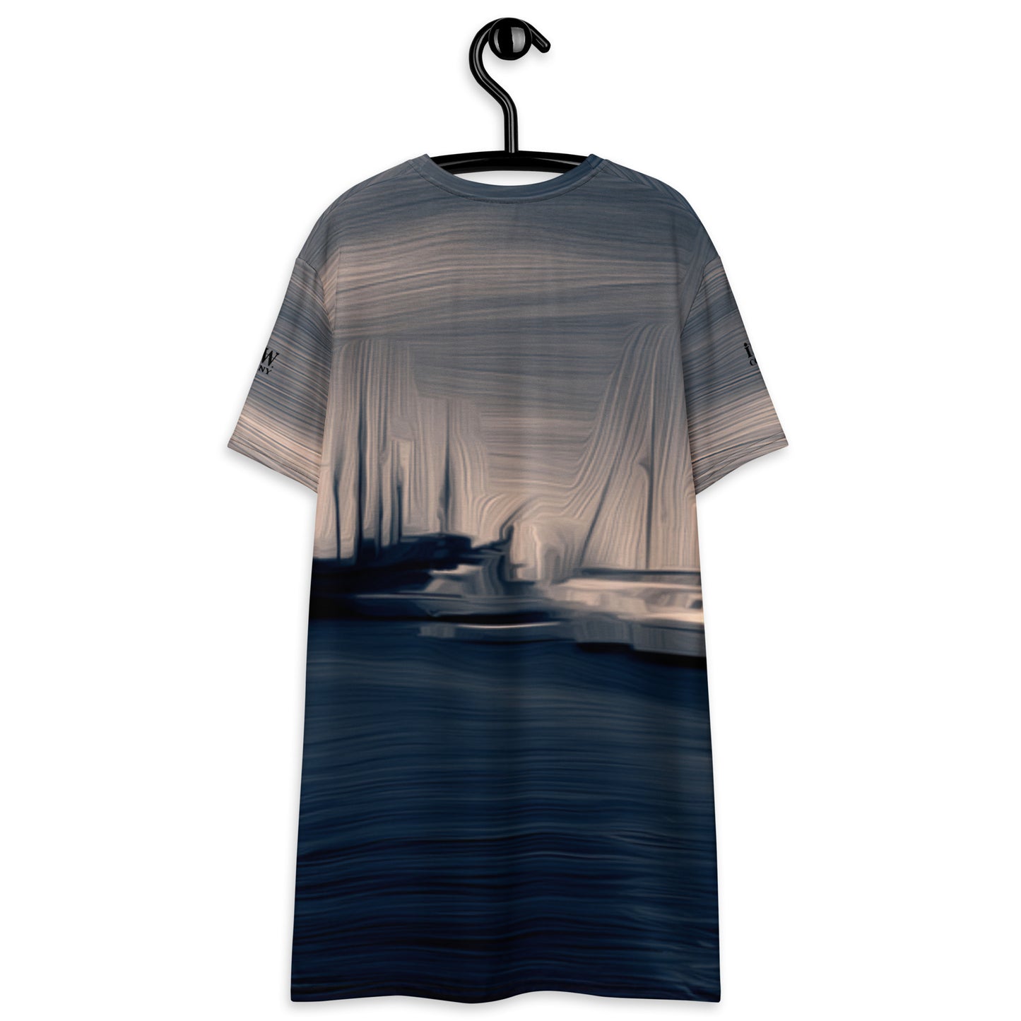 The Sleeping Yachts (at Sunrise) - Womens T-Shirt Dress