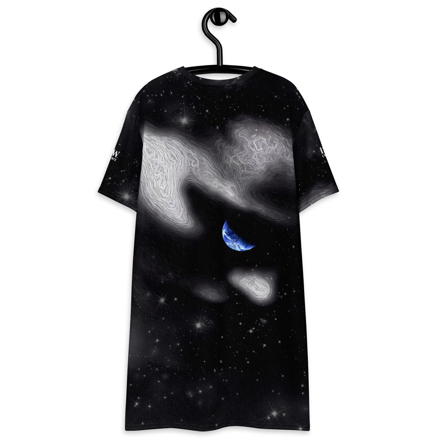 In The Quiet of Your Mind - Womens T-Shirt Dress - iSAW Company