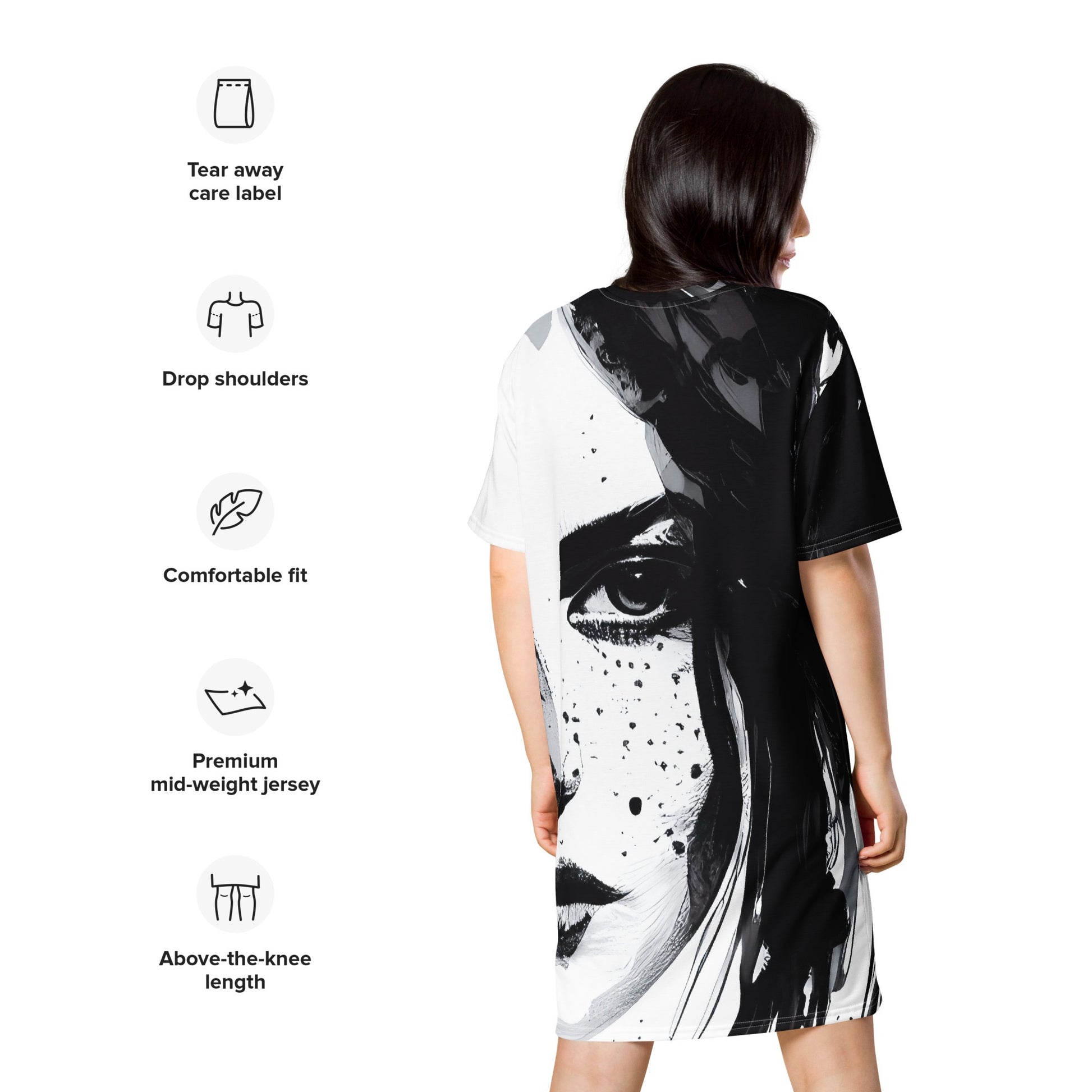 I'm Emotionally Empty - Womens T-Shirt Dress - iSAW Company