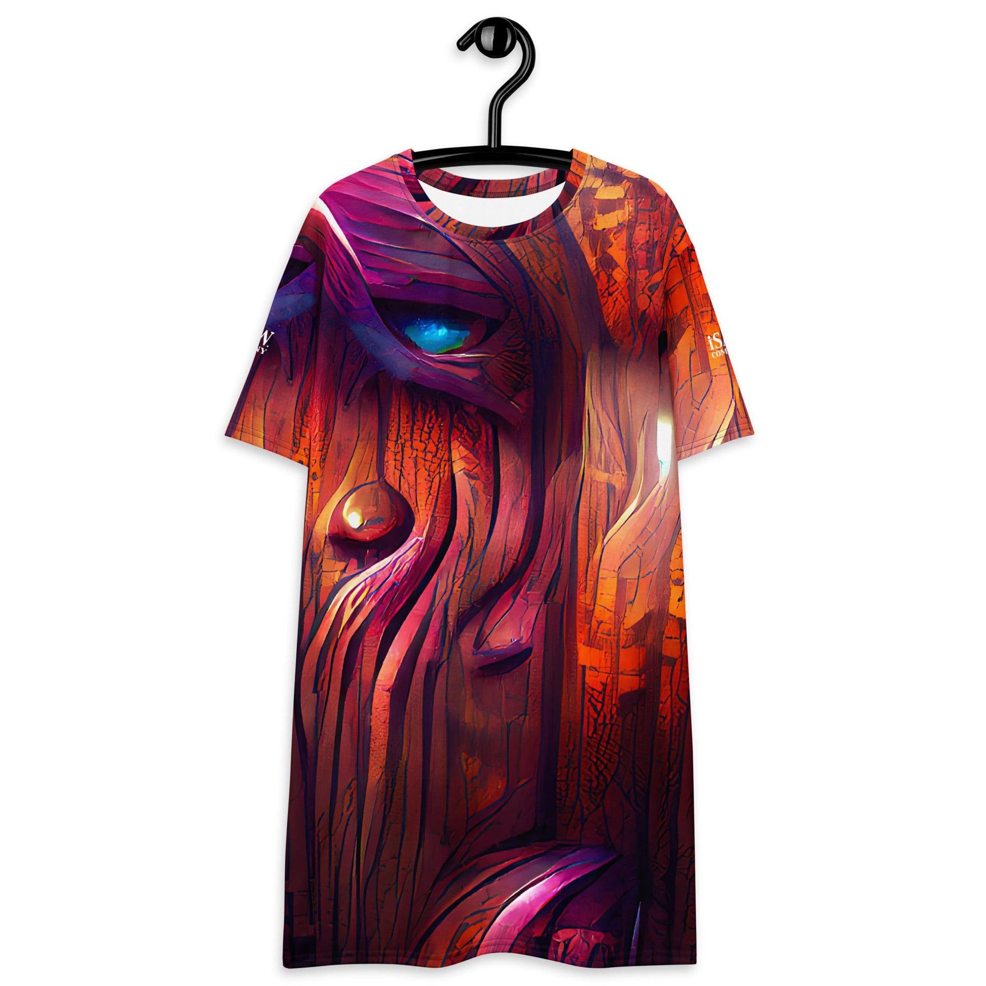 Hardwood - Womens T-Shirt Dress - iSAW Company