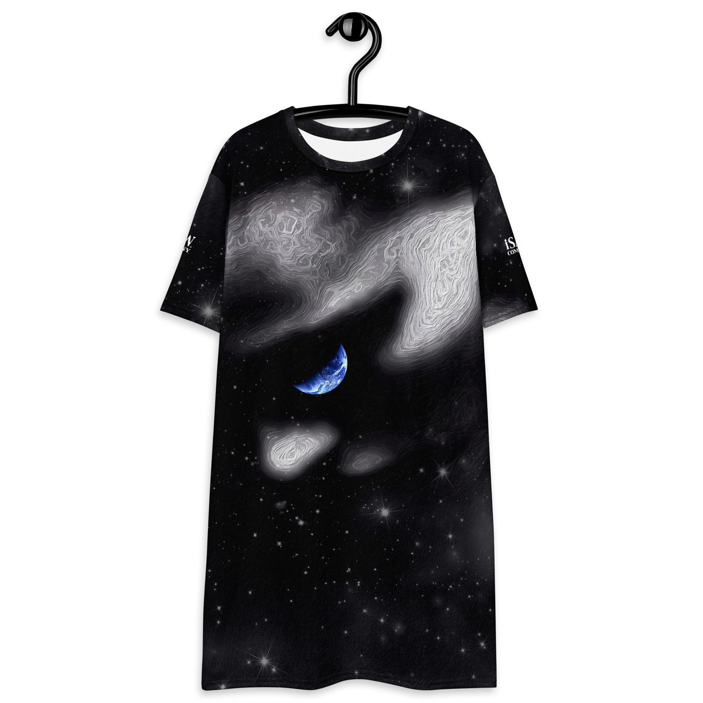 In The Quiet of Your Mind - Womens T-Shirt Dress - iSAW Company