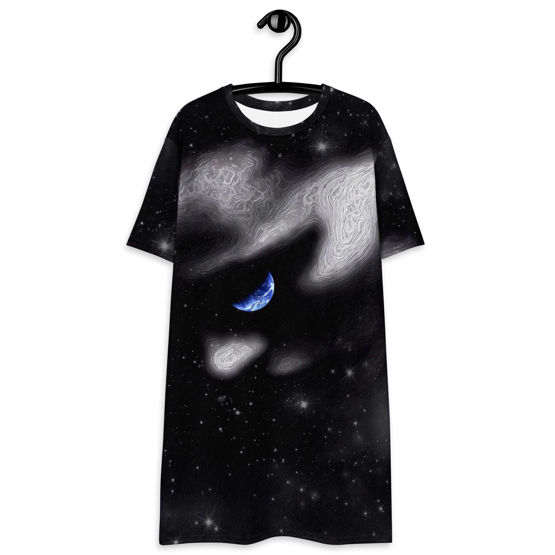 In The Quiet of Your Mind - Womens T-Shirt Dress - iSAW Company