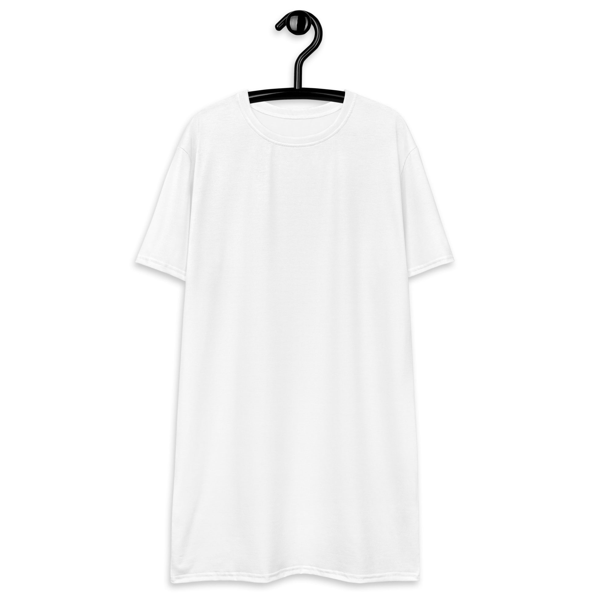 iSAW Womens White T-Shirt Dress - iSAW Company