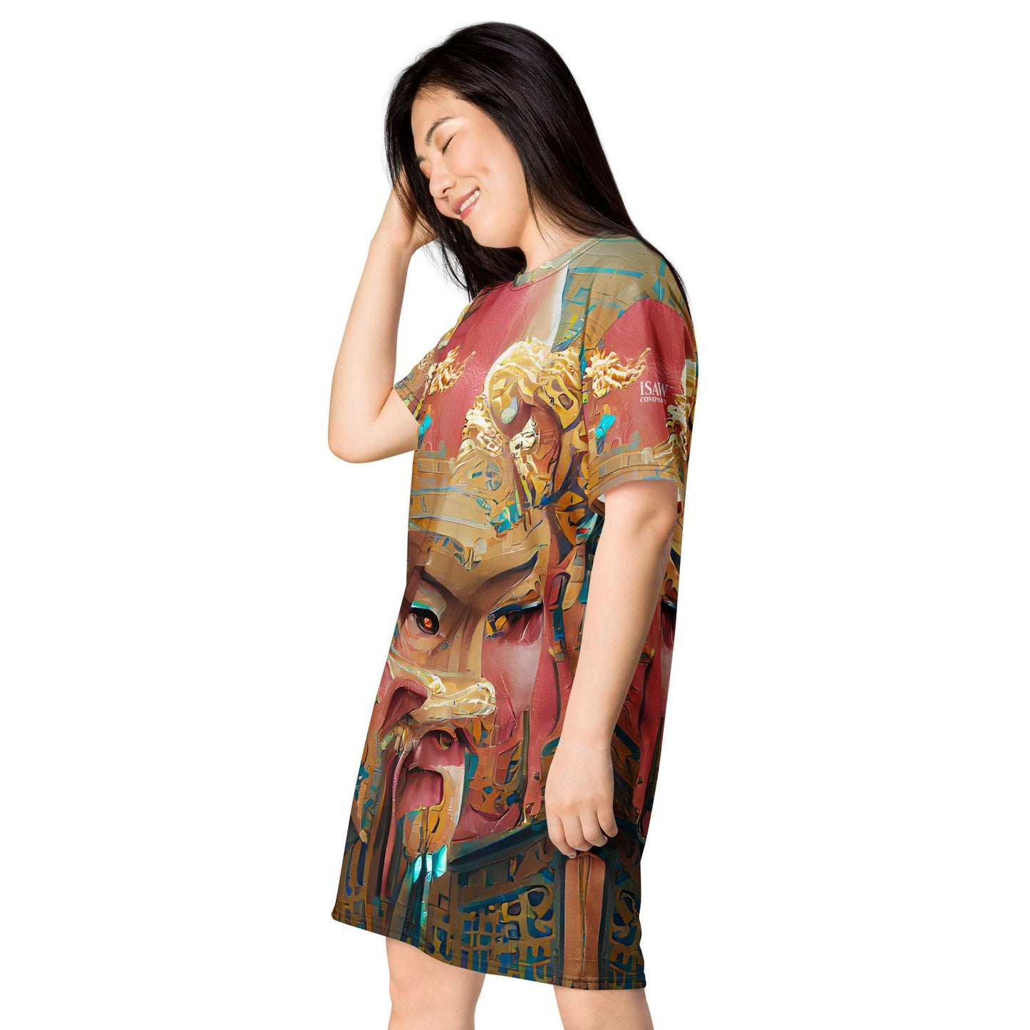 Huángdì - Womens T-Shirt Dress - iSAW Company