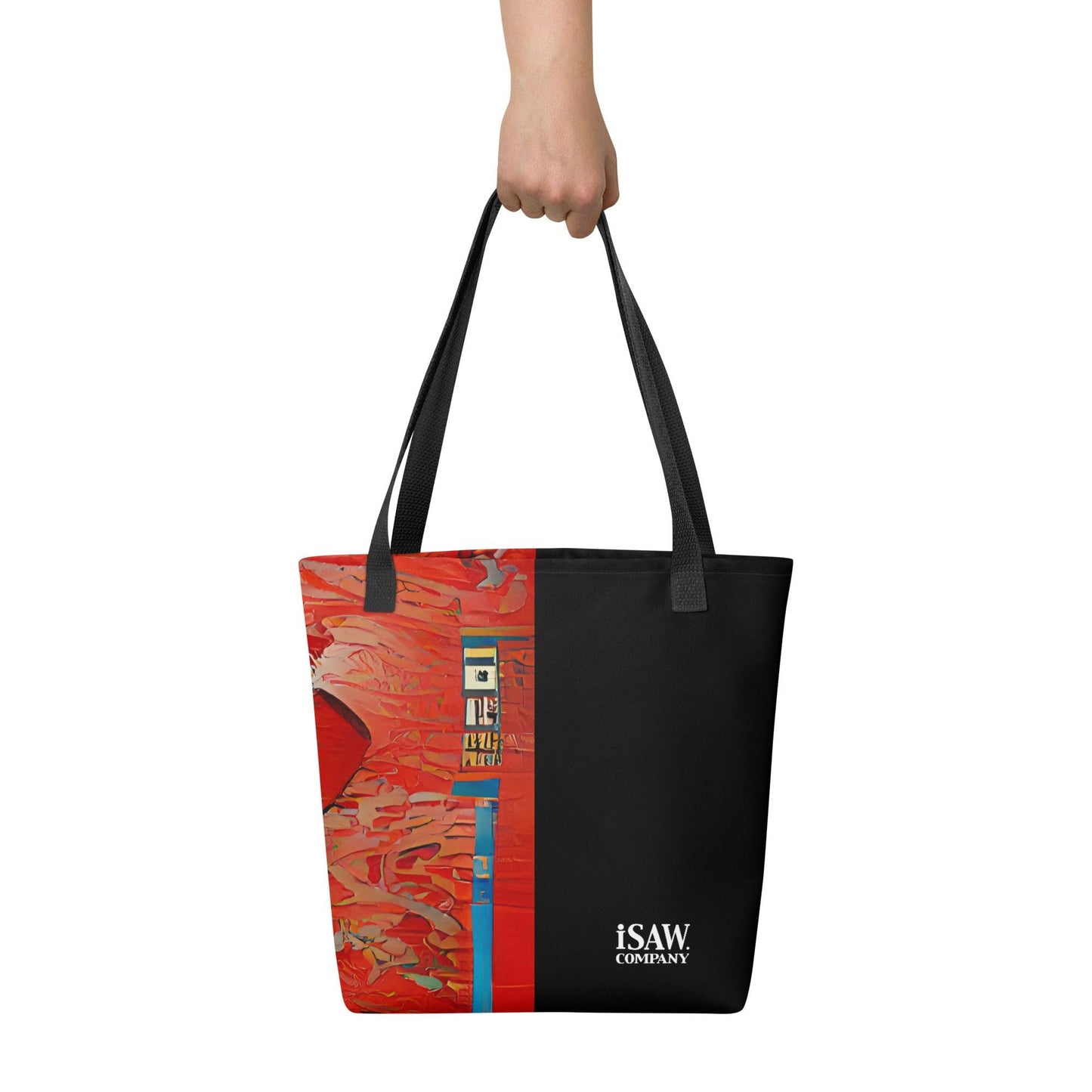 Half Black Half Hónghǎi - Tote Bag