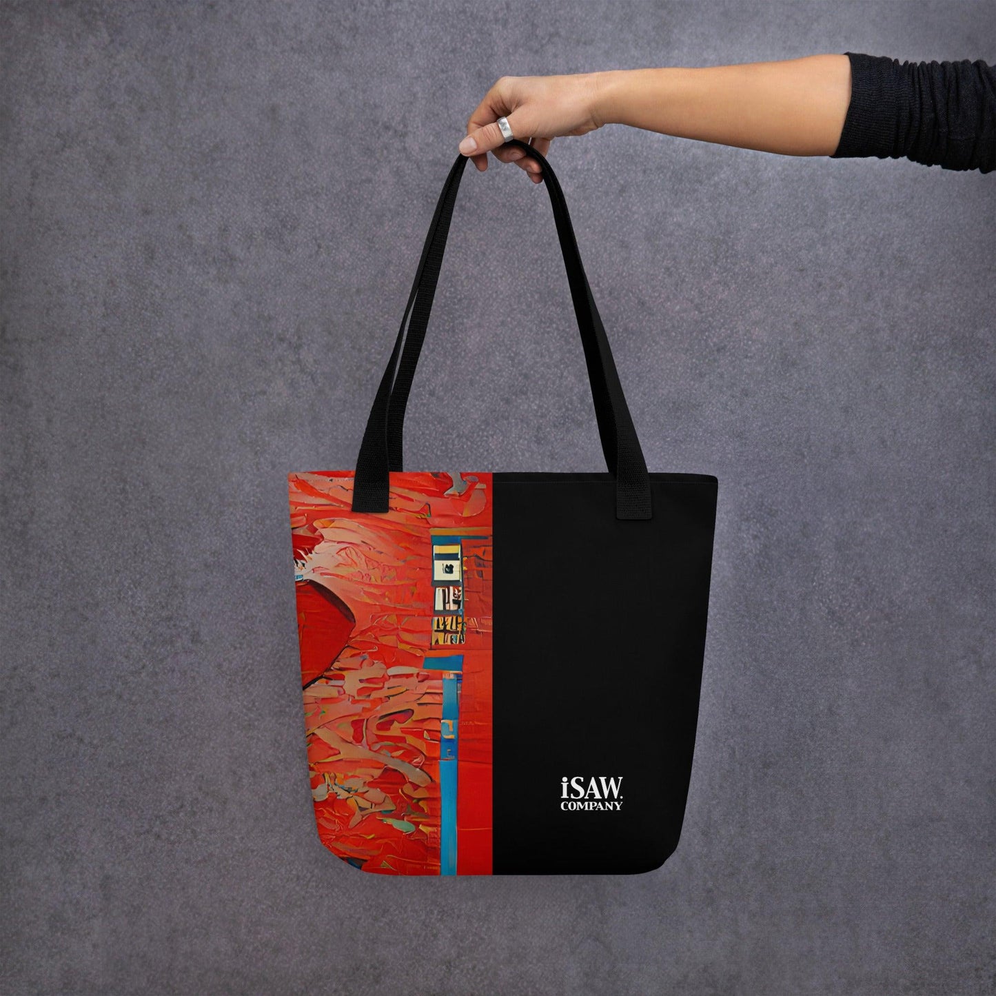 Half Black Half Hónghǎi - Tote Bag