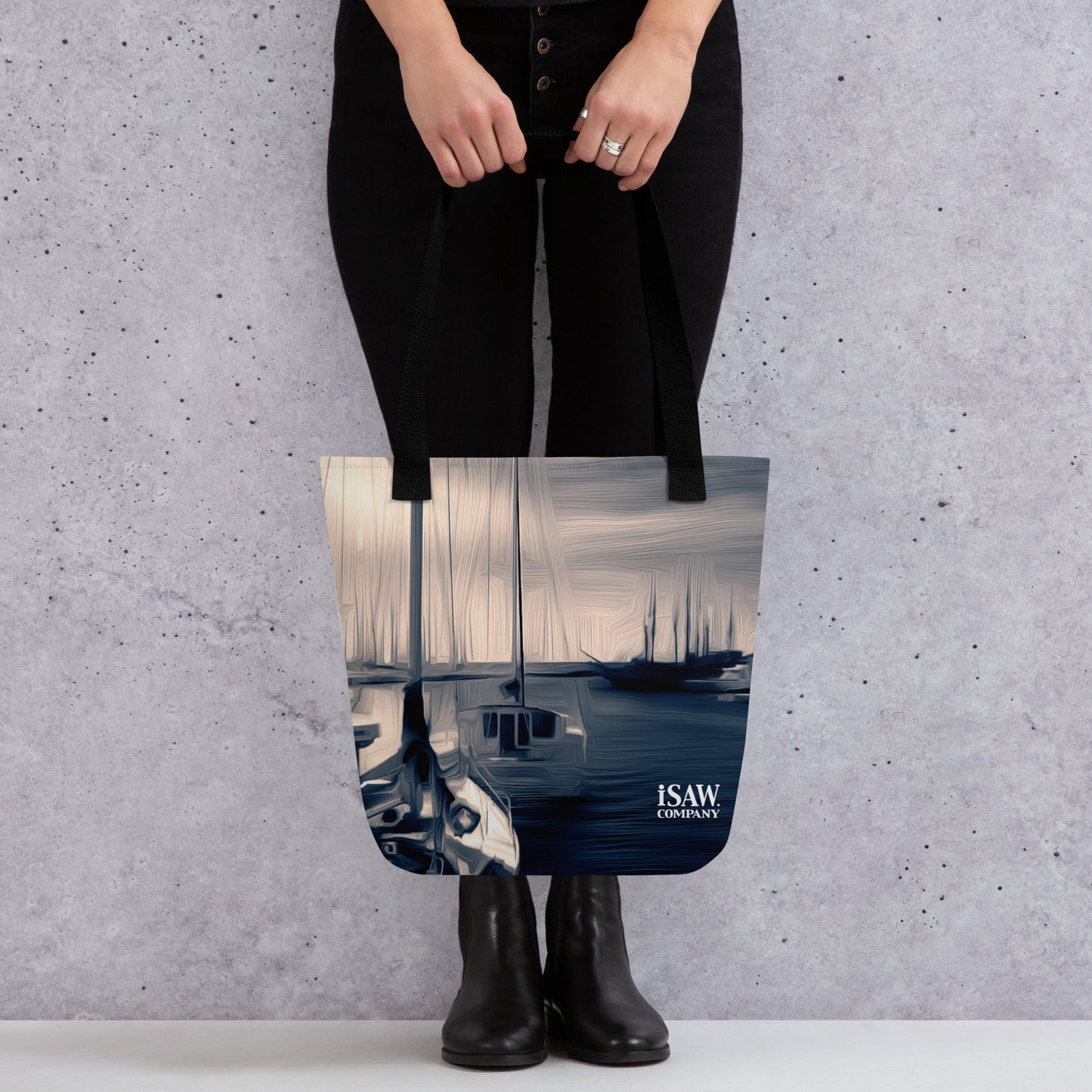 The Sleeping Yachts (at Sunrise) - Tote Bag