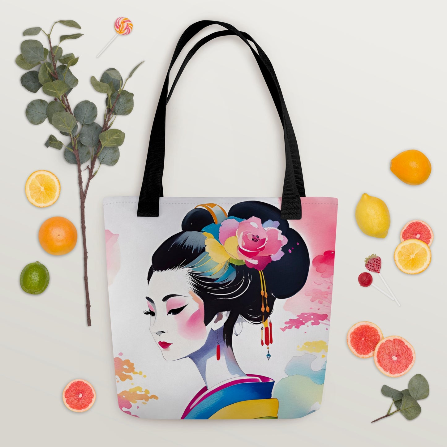 Geisha Girl - Tote Bag - iSAW Company - iSAW Company