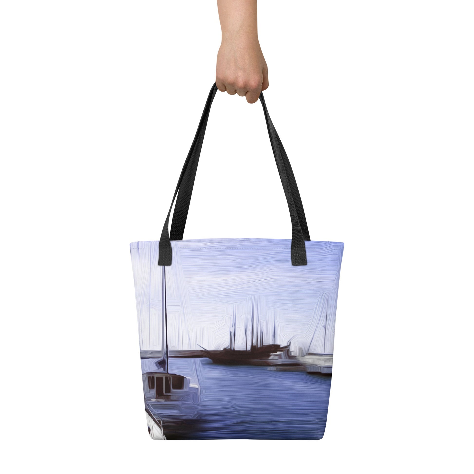 The Sleeping Yachts (at Afternoon) - Tote Bag - iSAW Company